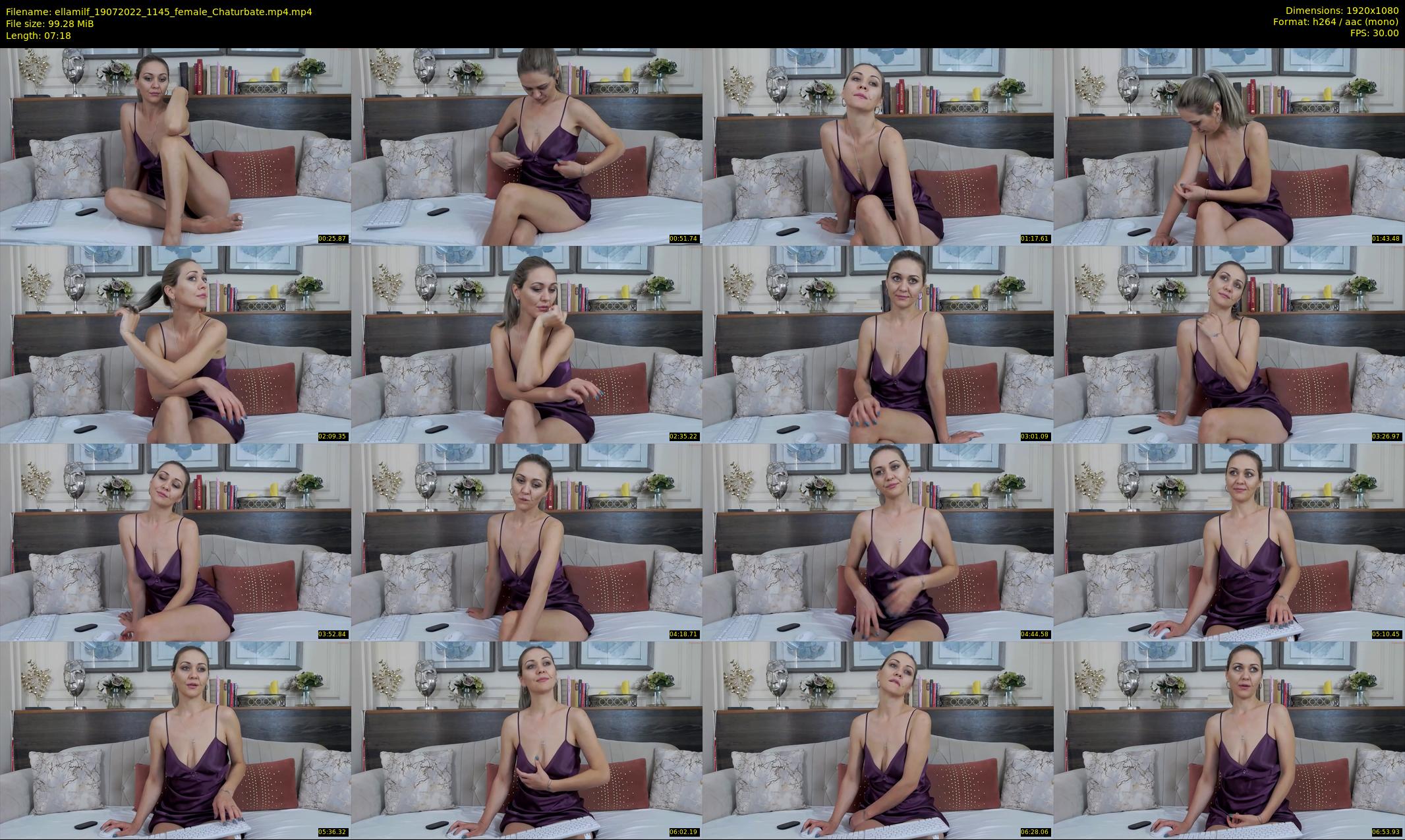 ellamilf — 8 minute Chaturbate female cam show recording, 1080p, Jul 19, 2022
