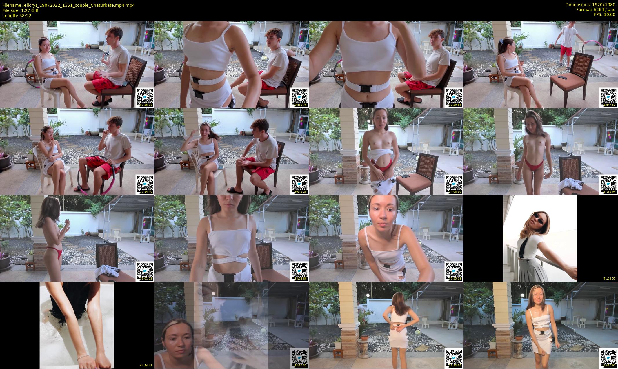 ellcrys — 59 minute Chaturbate couple cam show recording, 1080p, Jul 19, 2022