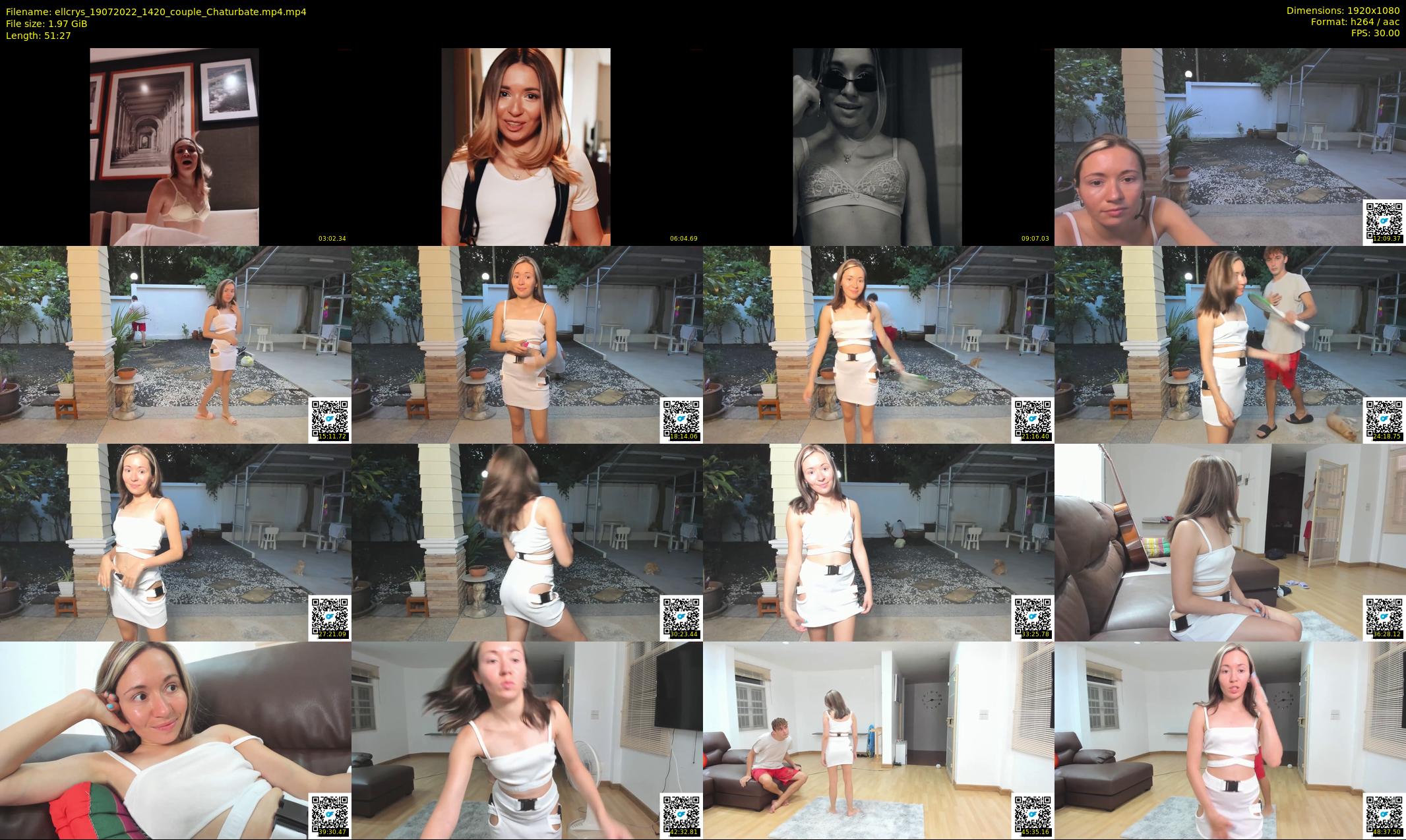 ellcrys — 52 minute Chaturbate couple cam show recording, 1080p, Jul 19, 2022