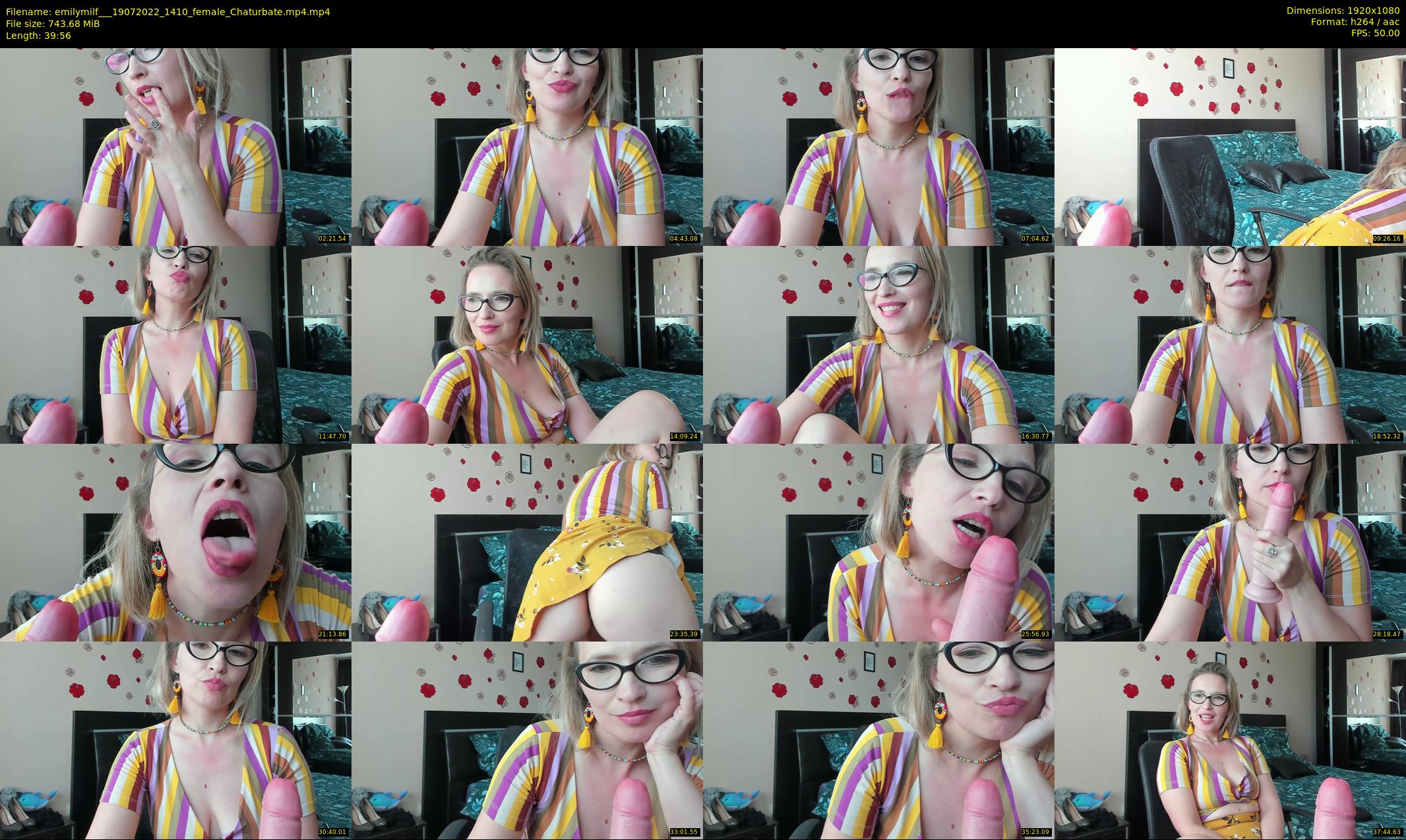 emilymilf__ — 40 minute Chaturbate female cam show recording, 1080p, Jul 19, 2022