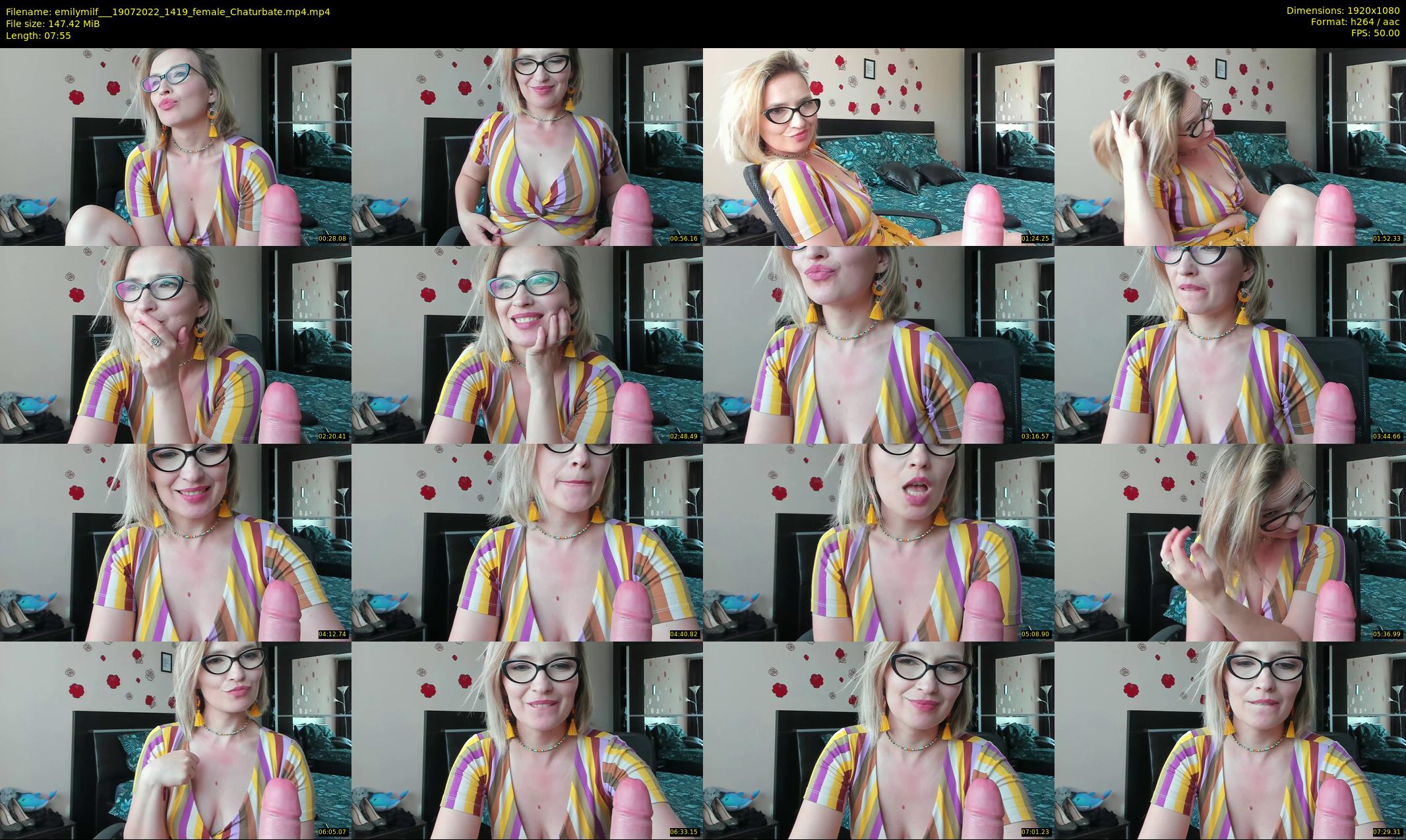 emilymilf__ — 8 minute Chaturbate female cam show recording, 1080p, Jul 19, 2022