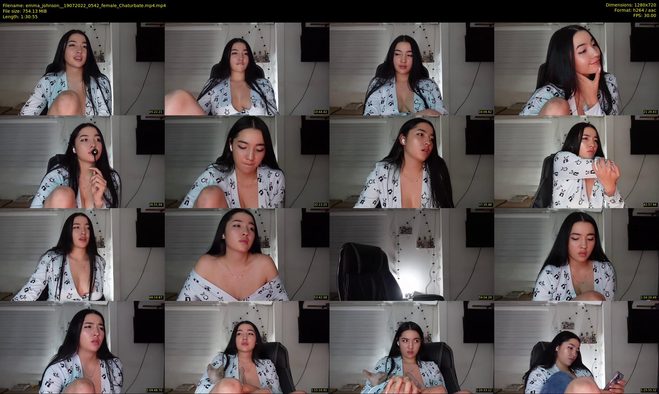 emma_johnson_ — 91 minute Chaturbate female cam show recording, 720p, Jul 19, 2022