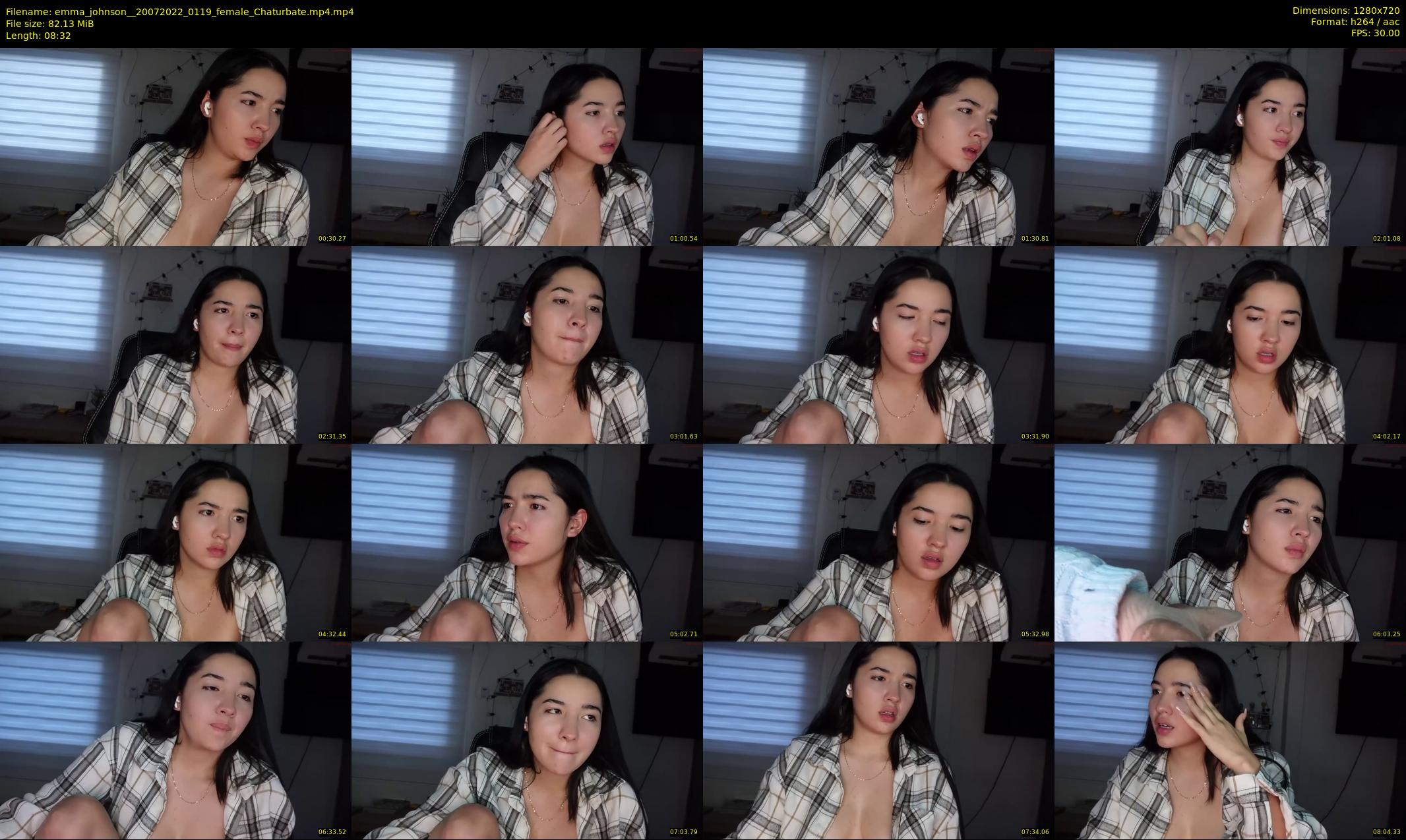 emma_johnson_ — 9 minute Chaturbate female cam show recording, 720p, Jul 20, 2022