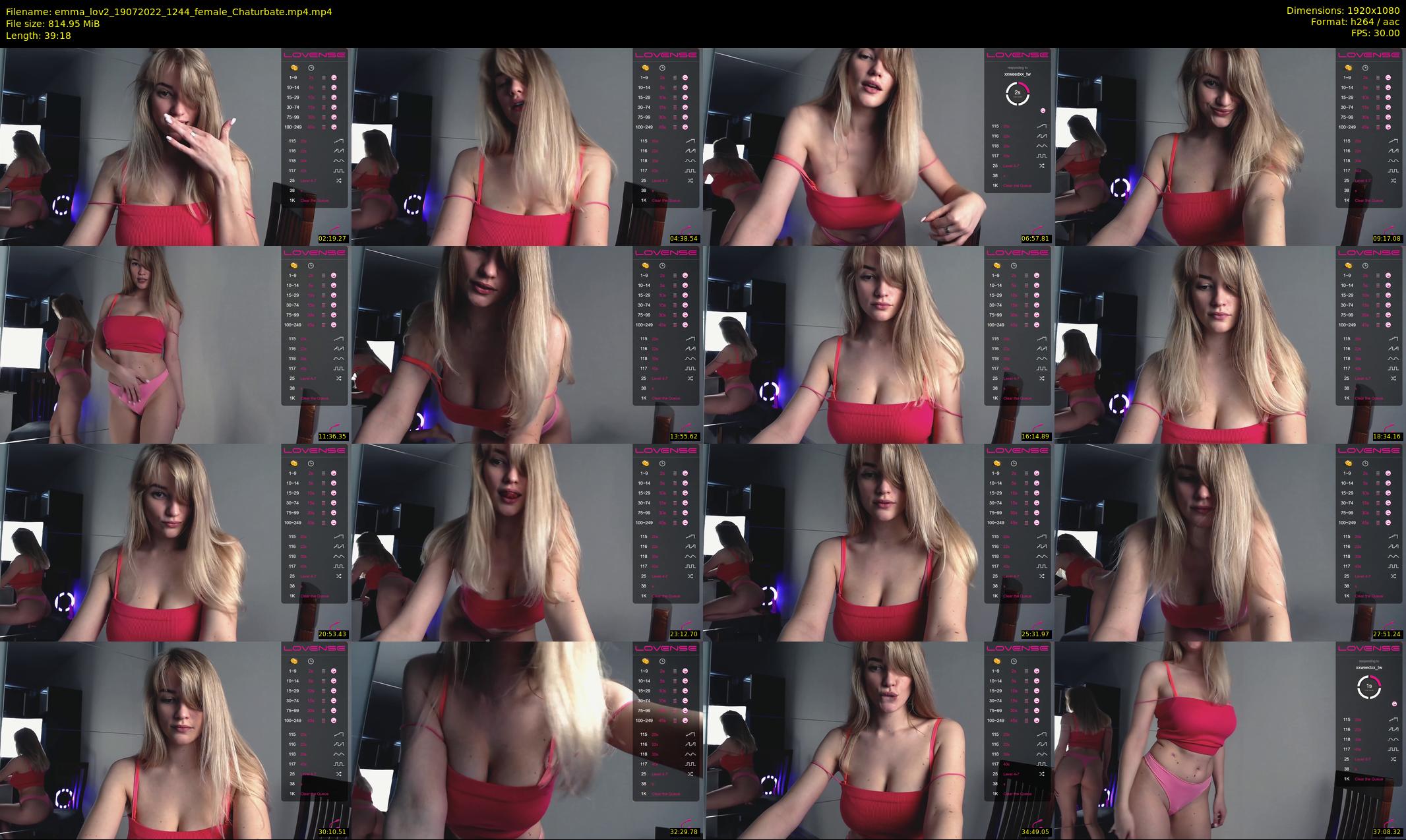 emma_lov2 — 40 minute Chaturbate female cam show recording, 1080p, Jul 19, 2022