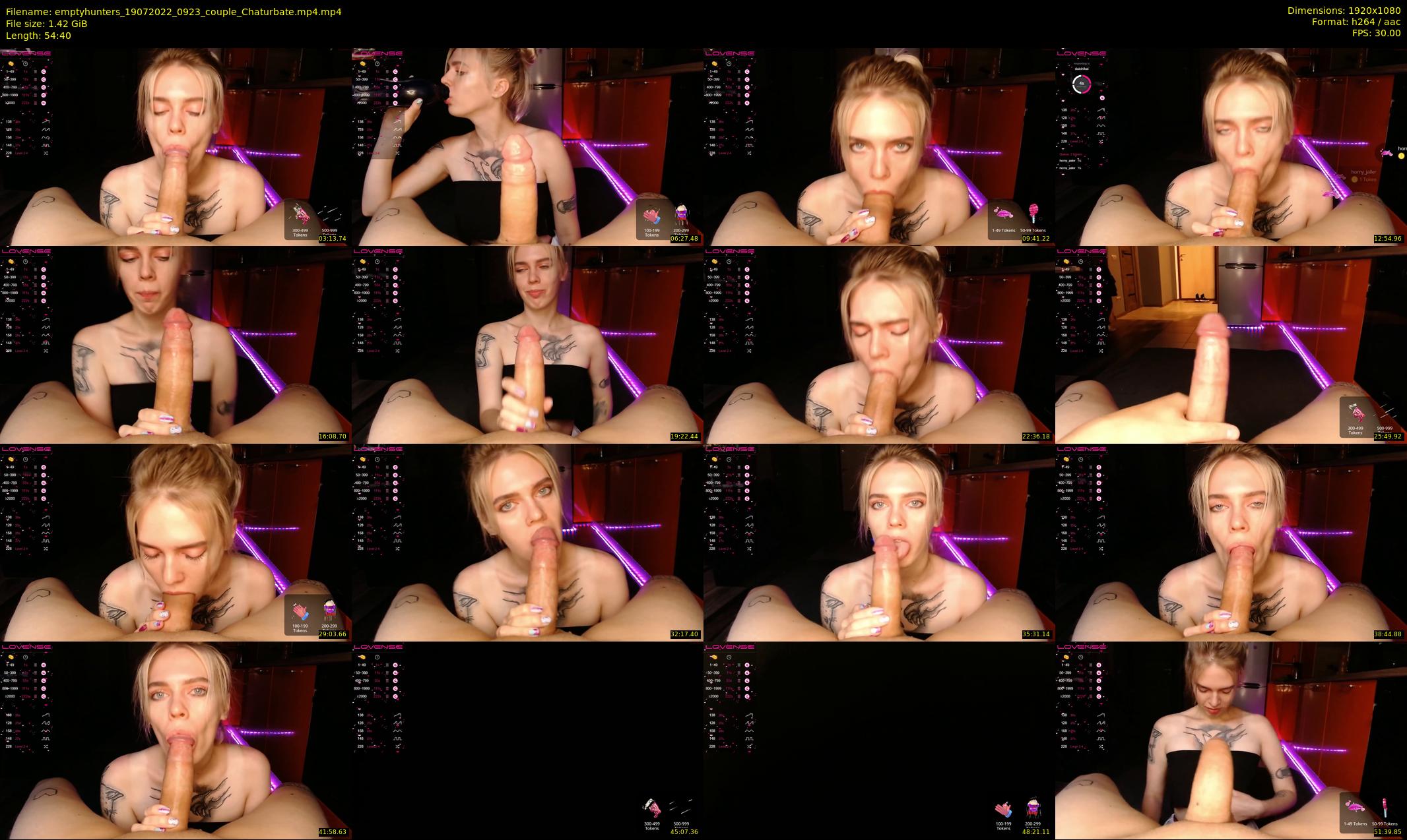 emptyhunters — 55 minute Chaturbate couple cam show recording, 1080p, Jul 19, 2022