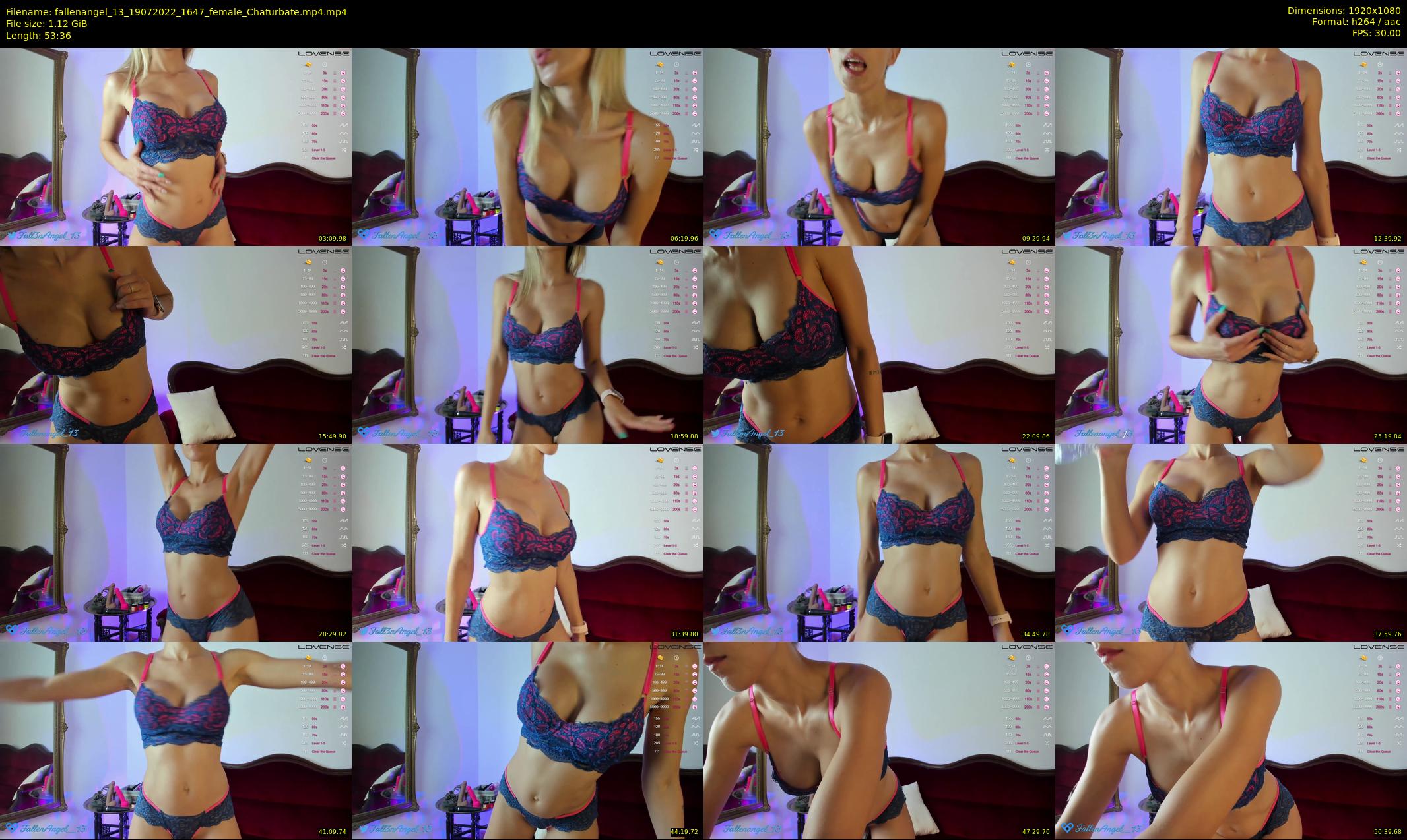 fallenangel_13 — 54 minute Chaturbate female cam show recording, 1080p, Jul 19, 2022