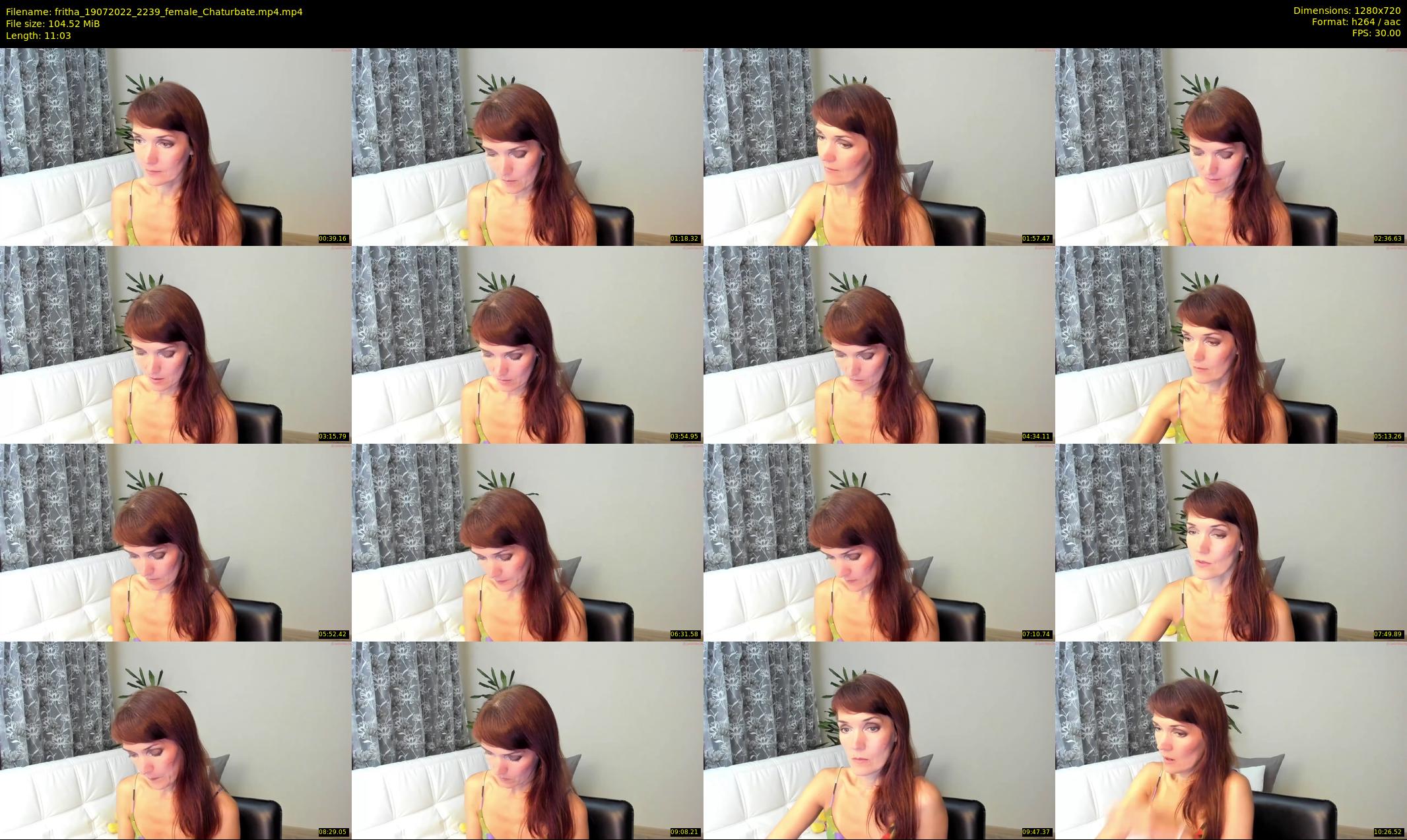 fritha — 12 minute Chaturbate female cam show recording, 720p, Jul 19, 2022