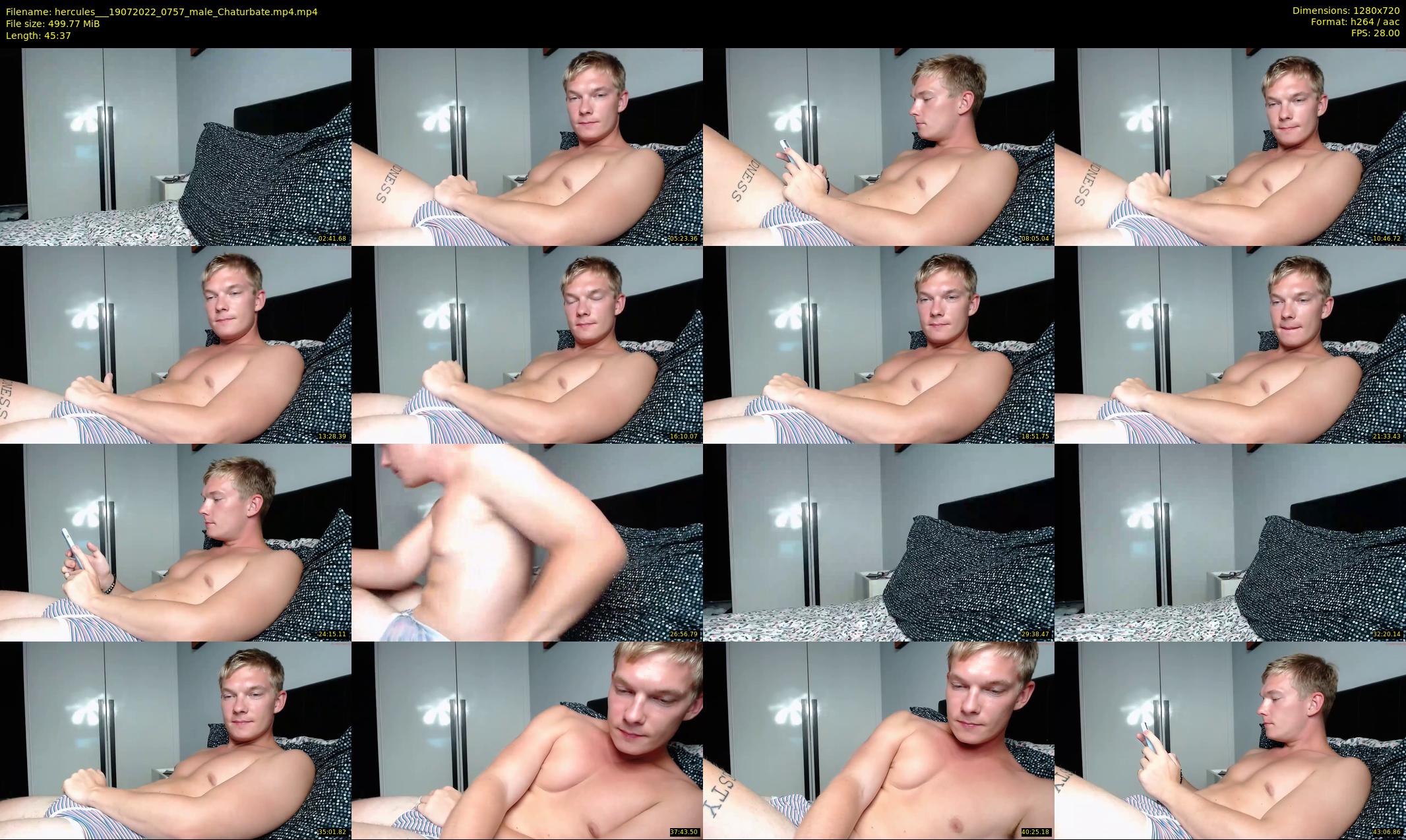 hercules__ — 46 minute Chaturbate male cam show recording, 720p, Jul 19, 2022