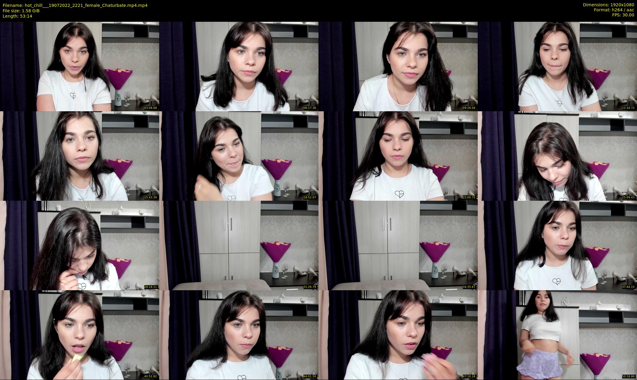 hot_chill__ — 54 minute Chaturbate female cam show recording, 1080p, Jul 19, 2022