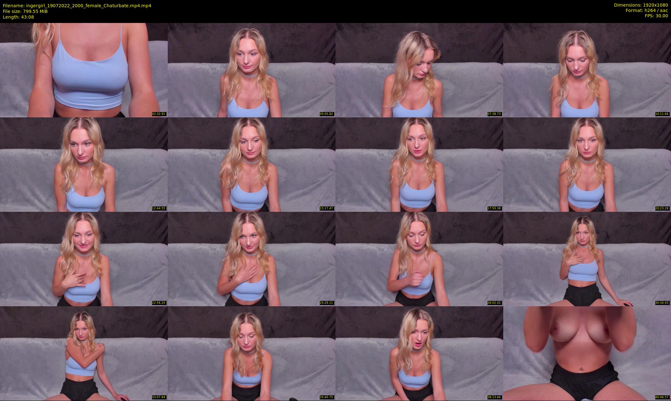 ingergirl — 44 minute Chaturbate female cam show recording, 1080p, Jul 19, 2022