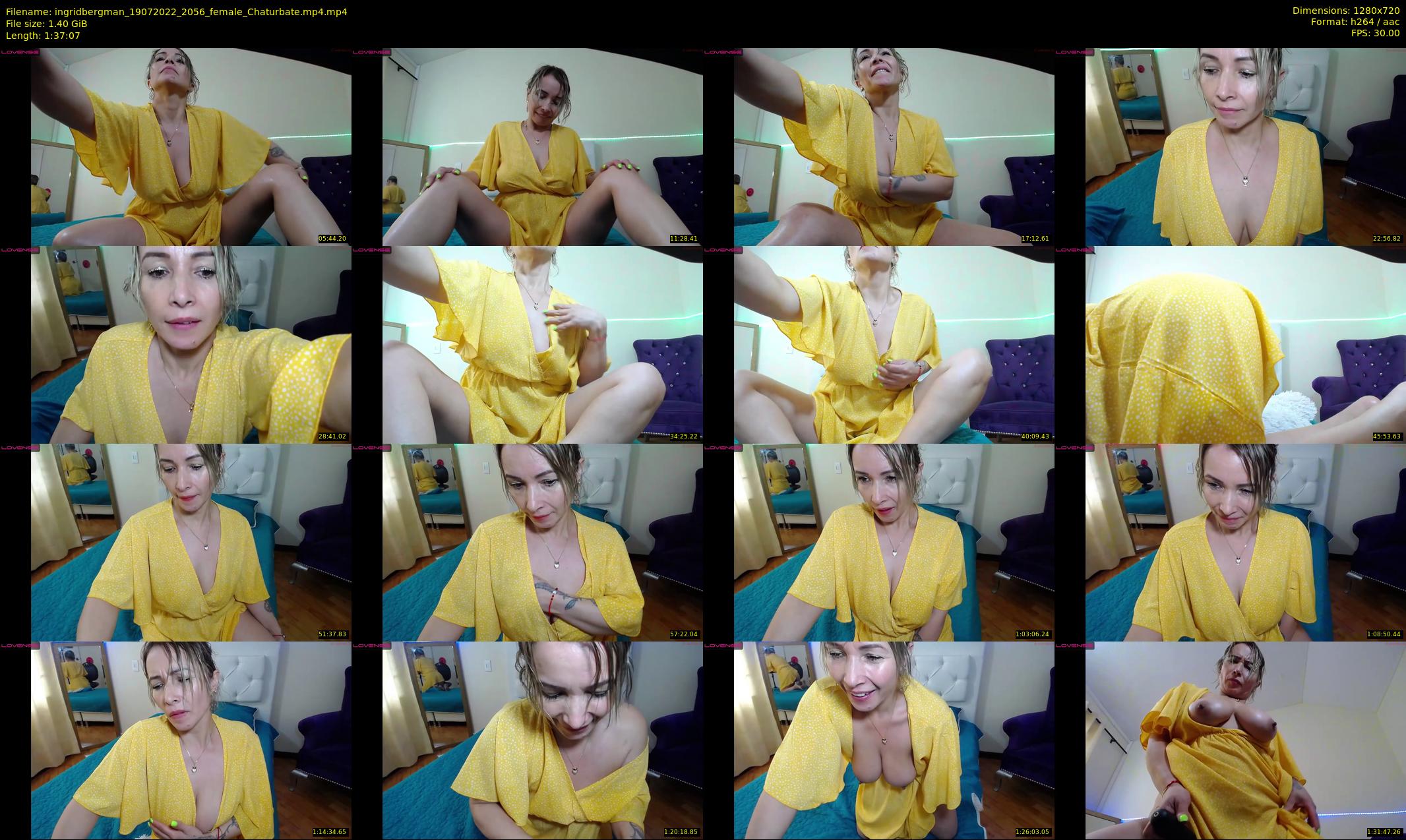 ingridbergman — 98 minute Chaturbate female cam show recording, 720p, Jul 19, 2022