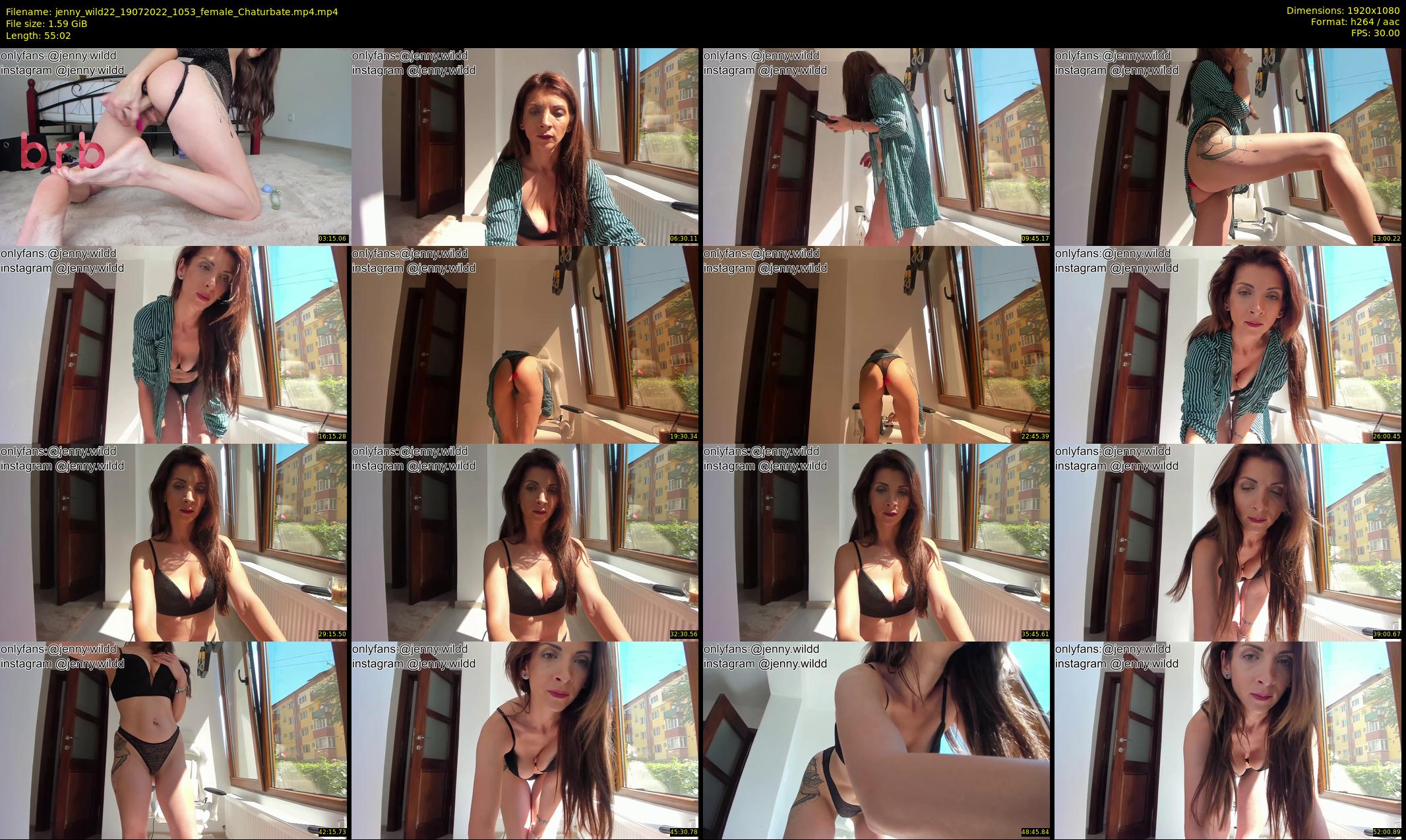 jenny_wild22 — 56 minute Chaturbate female cam show recording, 1080p, Jul 19, 2022