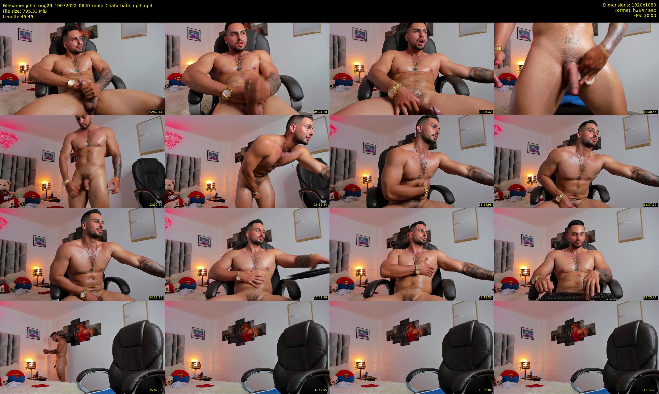 john_king29 — 46 minute Chaturbate male cam show recording, 1080p, Jul 19, 2022