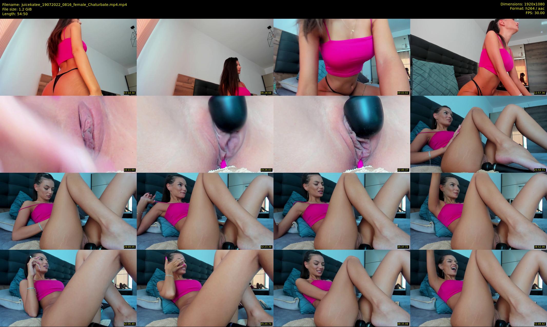 juicekatee — 55 minute Chaturbate female cam show recording, 1080p, Jul 19, 2022