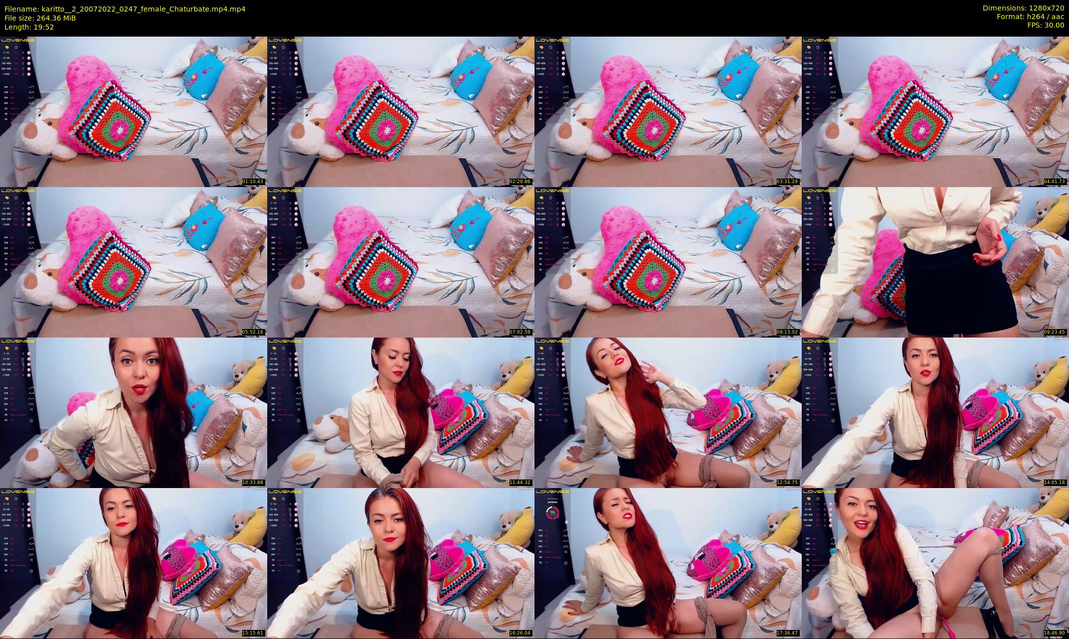 karitto__2 — 20 minute Chaturbate female cam show recording, 720p, Jul 20, 2022