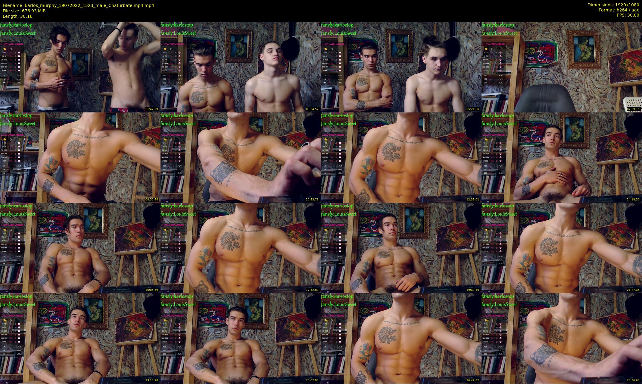 karlos_murphy — 31 minute Chaturbate male cam show recording, 1080p, Jul 19, 2022