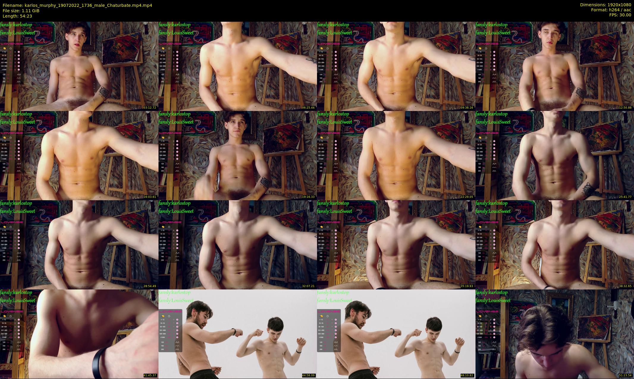 karlos_murphy — 55 minute Chaturbate male cam show recording, 1080p, Jul 19, 2022