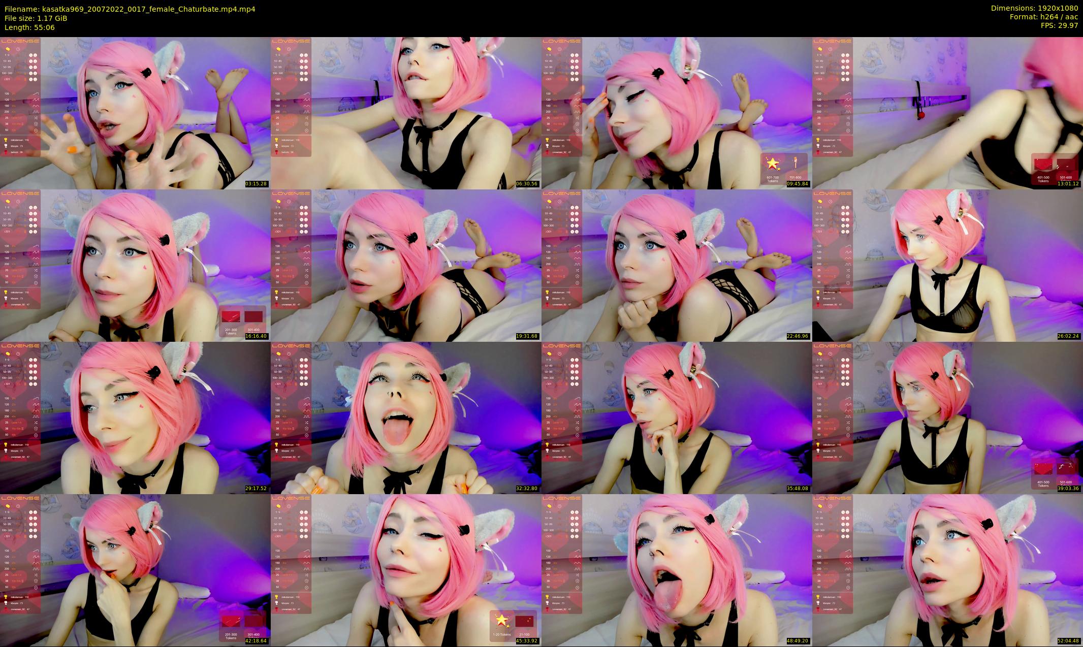 kasatka969 — 56 minute Chaturbate female cam show recording, 1080p, Jul 20, 2022
