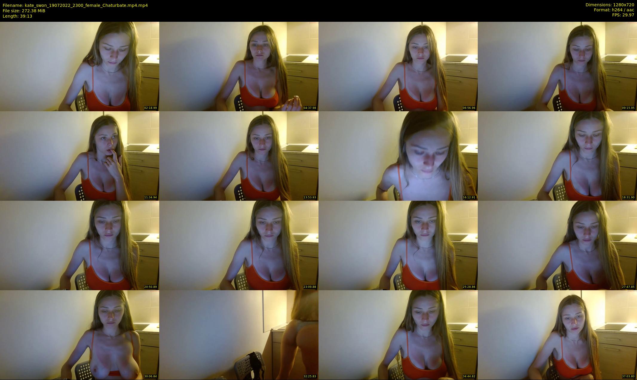 kate_swon — 40 minute Chaturbate female cam show recording, 720p, Jul 19, 2022