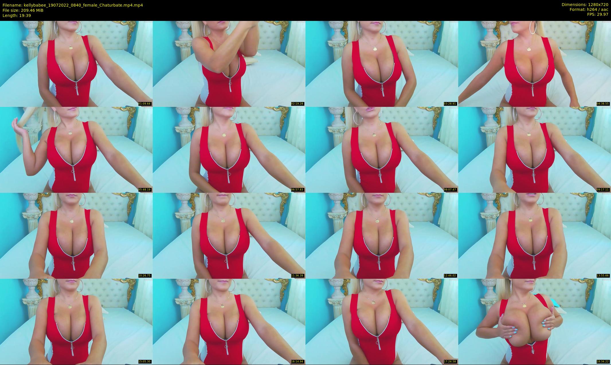 kellybabee — 20 minute Chaturbate female cam show recording, 720p, Jul 19, 2022