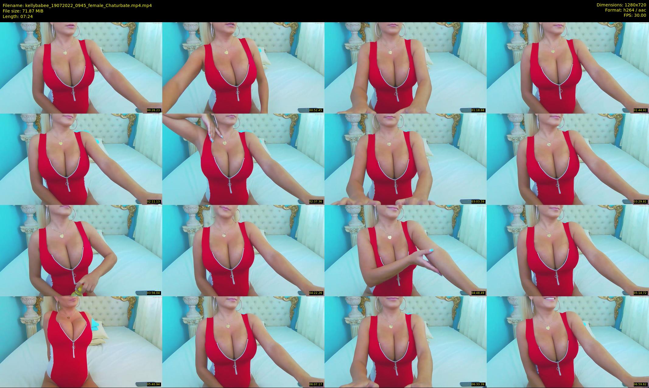 kellybabee — 8 minute Chaturbate female cam show recording, 720p, Jul 19, 2022