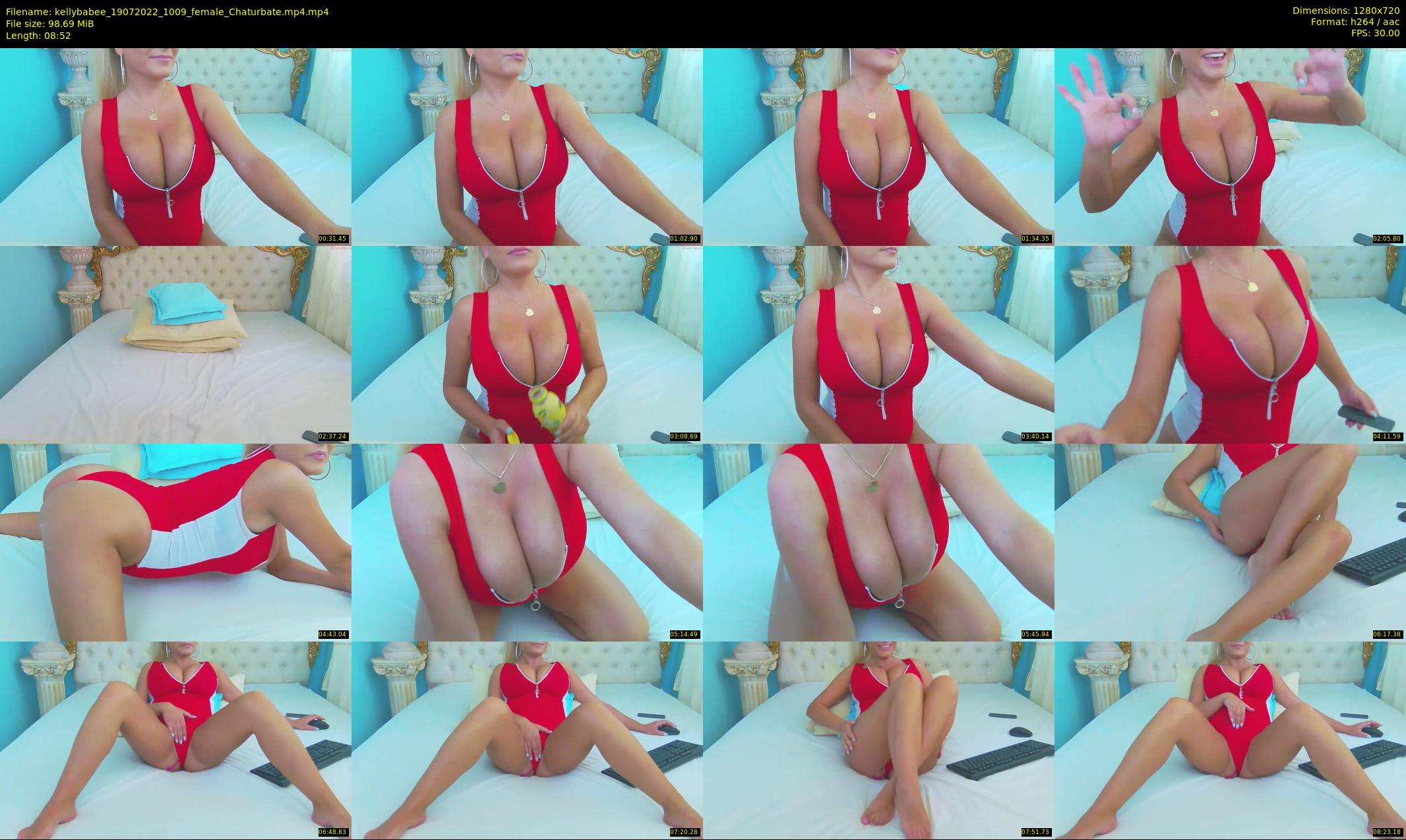 kellybabee — 9 minute Chaturbate female cam show recording, 720p, Jul 19, 2022