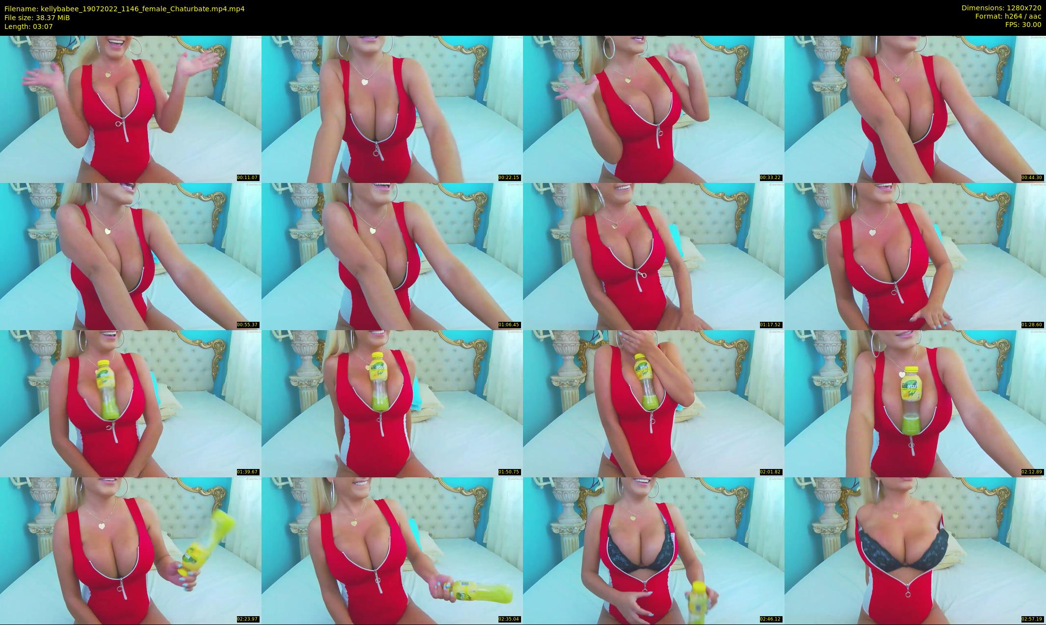 kellybabee — 4 minute Chaturbate female cam show recording, 720p, Jul 19, 2022