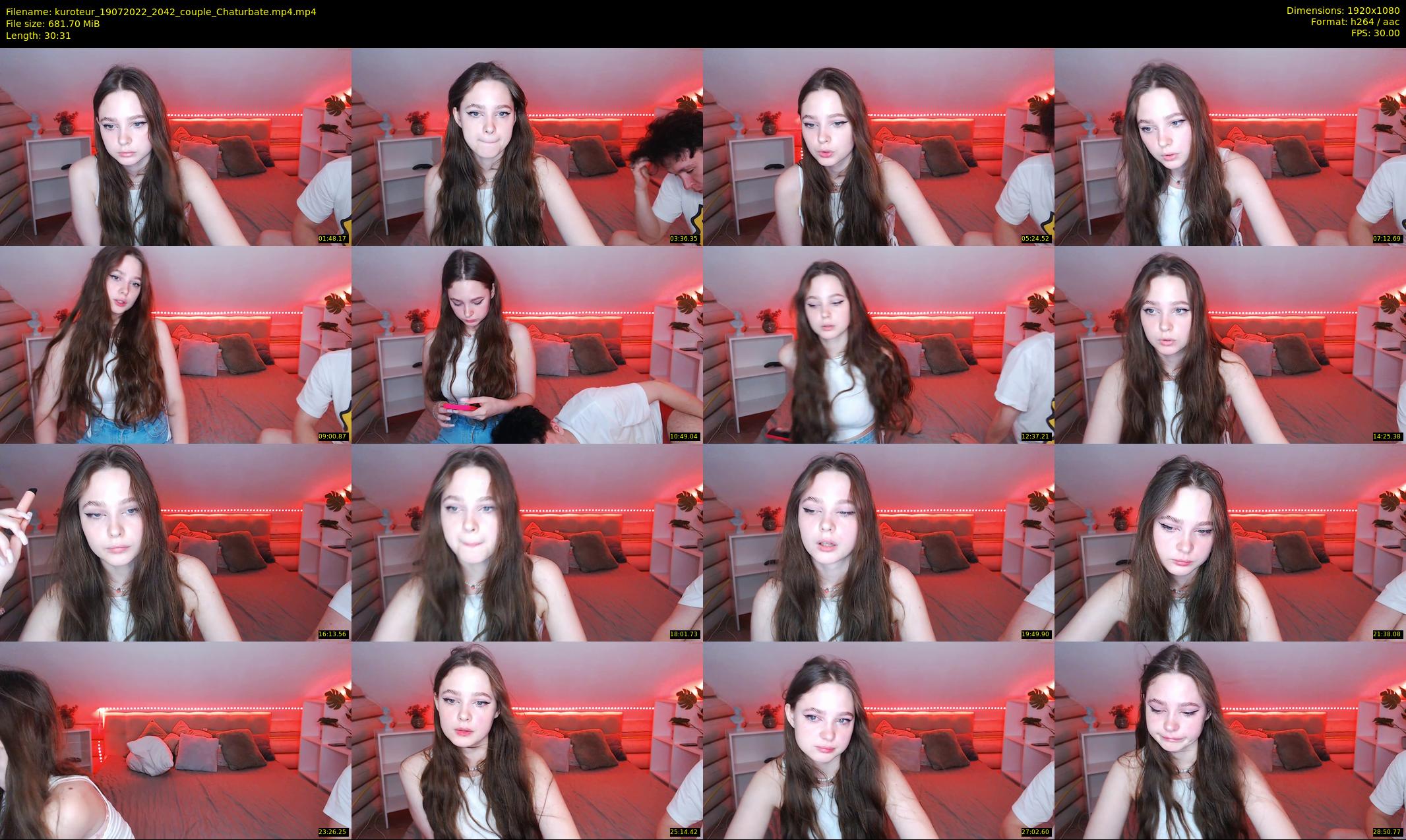 kuroteur — 31 minute Chaturbate couple cam show recording, 1080p, Jul 19, 2022