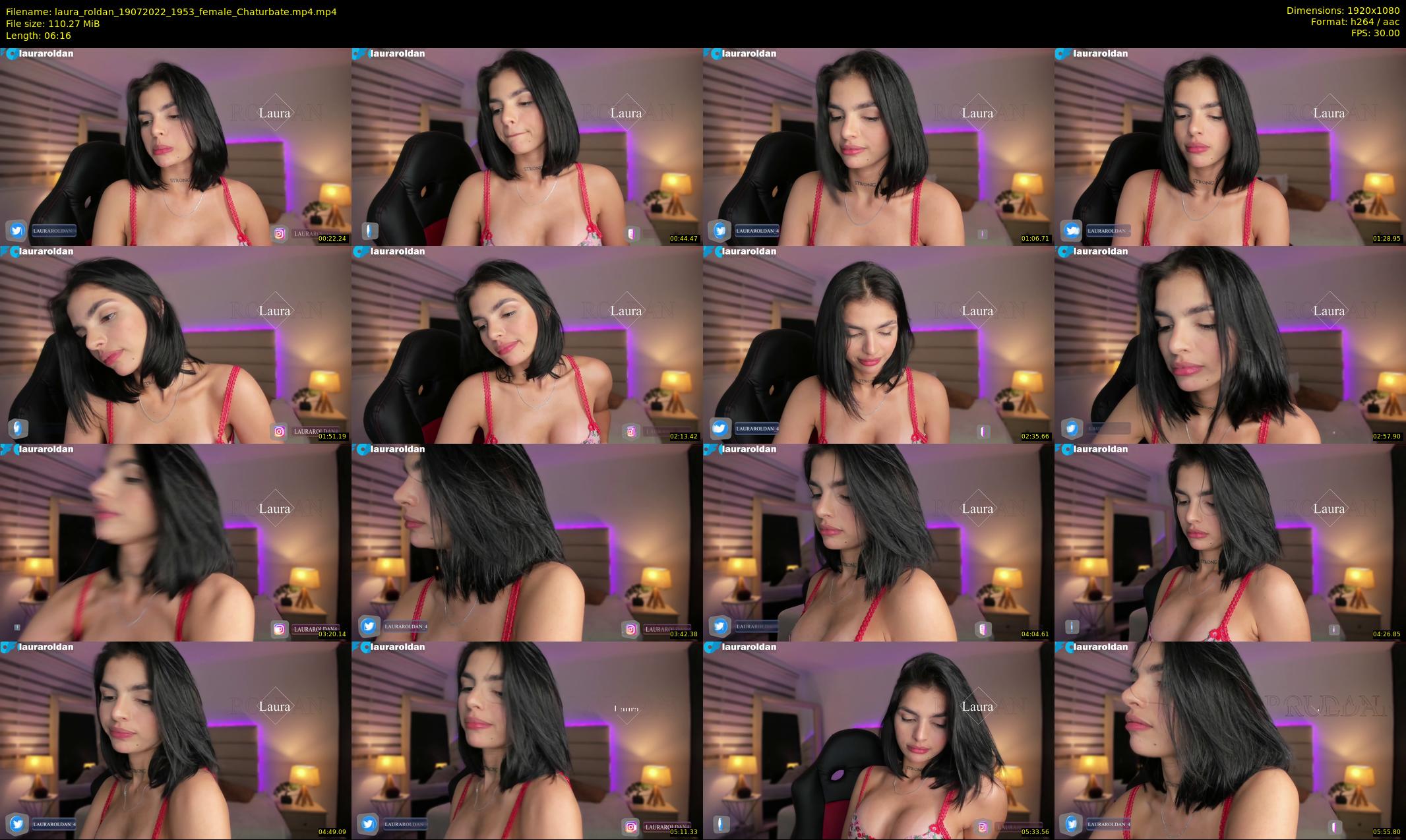 laura_roldan — 7 minute Chaturbate female cam show recording, 1080p, Jul 19, 2022