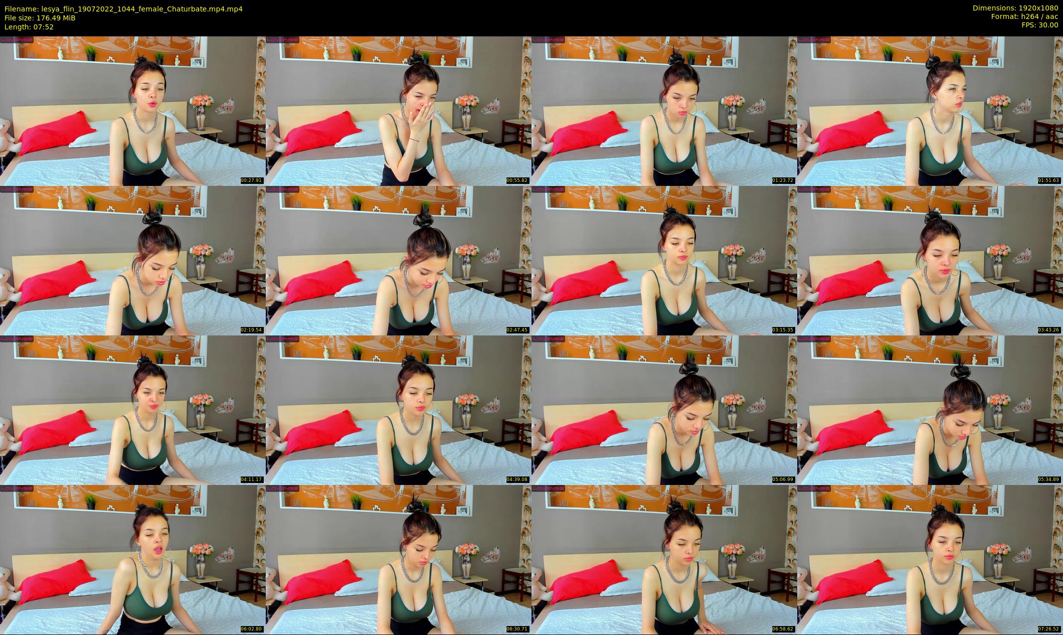 lesya_flin — 8 minute Chaturbate female cam show recording, 1080p, Jul 19, 2022