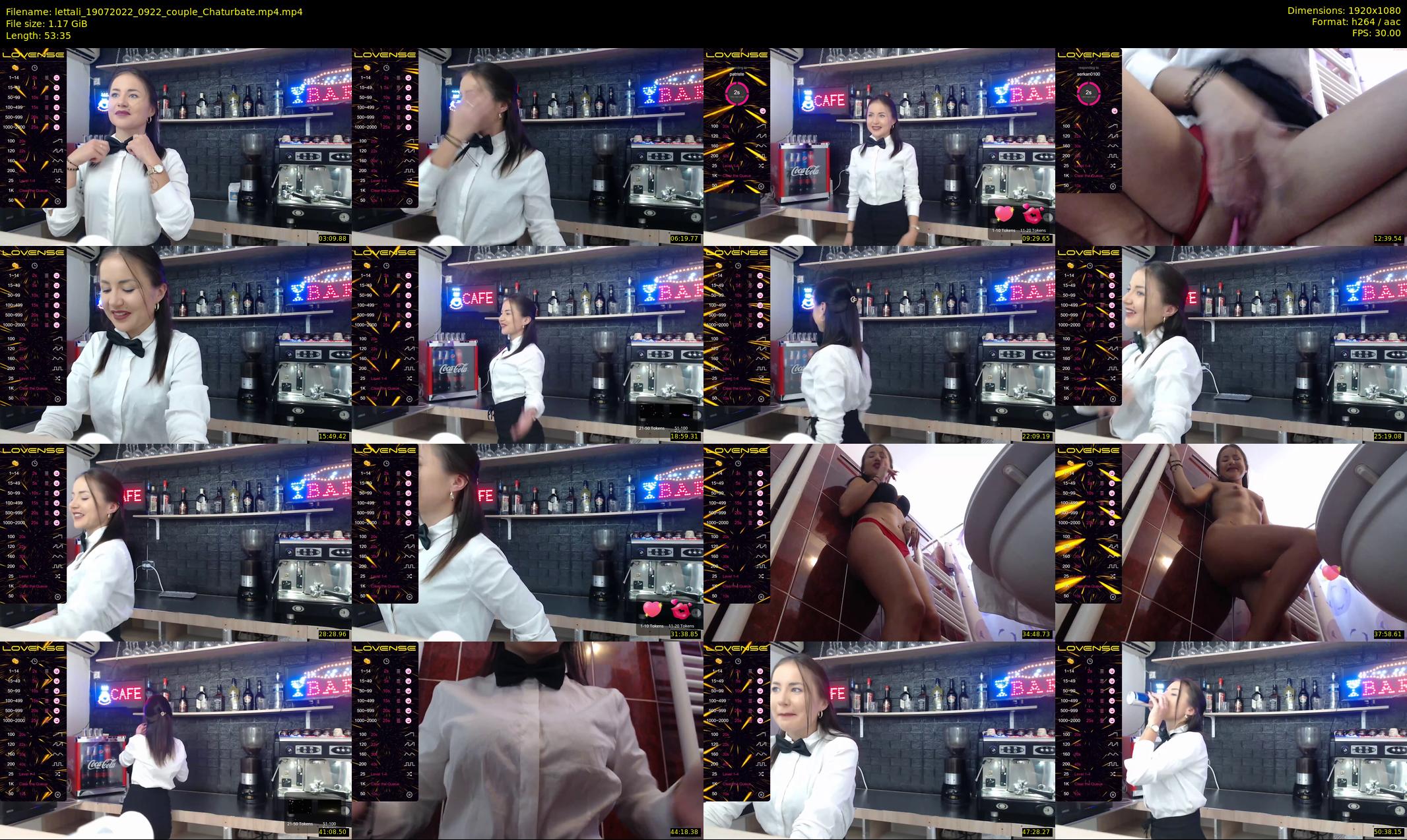 lettali — 54 minute Chaturbate female cam show recording, 1080p, Jul 19, 2022