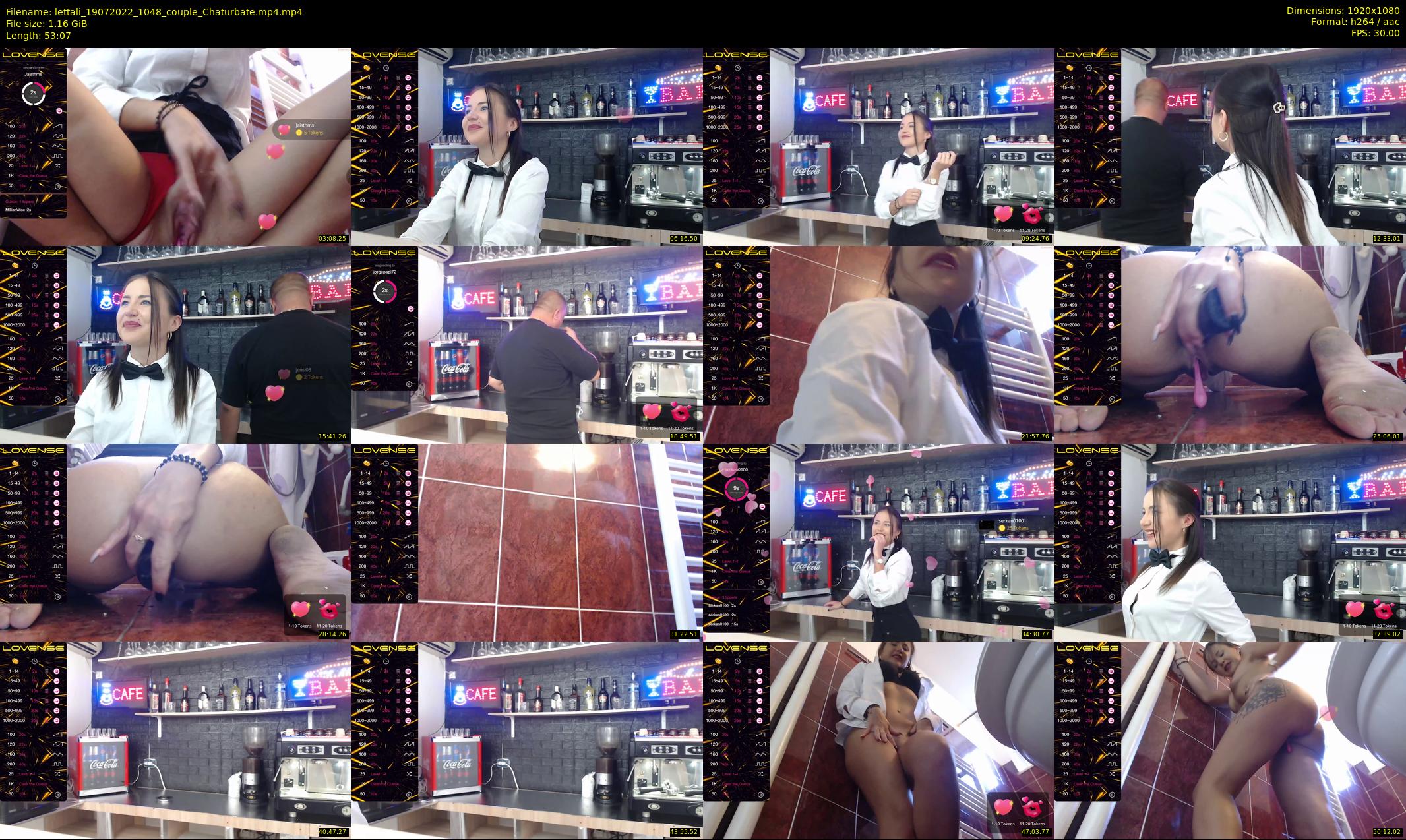 lettali — 54 minute Chaturbate female cam show recording, 1080p, Jul 19, 2022