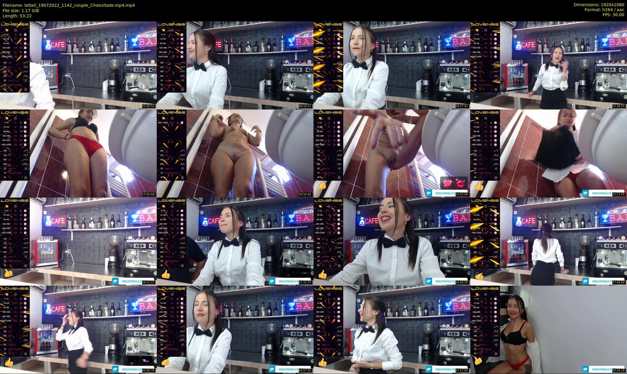 lettali — 54 minute Chaturbate female cam show recording, 1080p, Jul 19, 2022