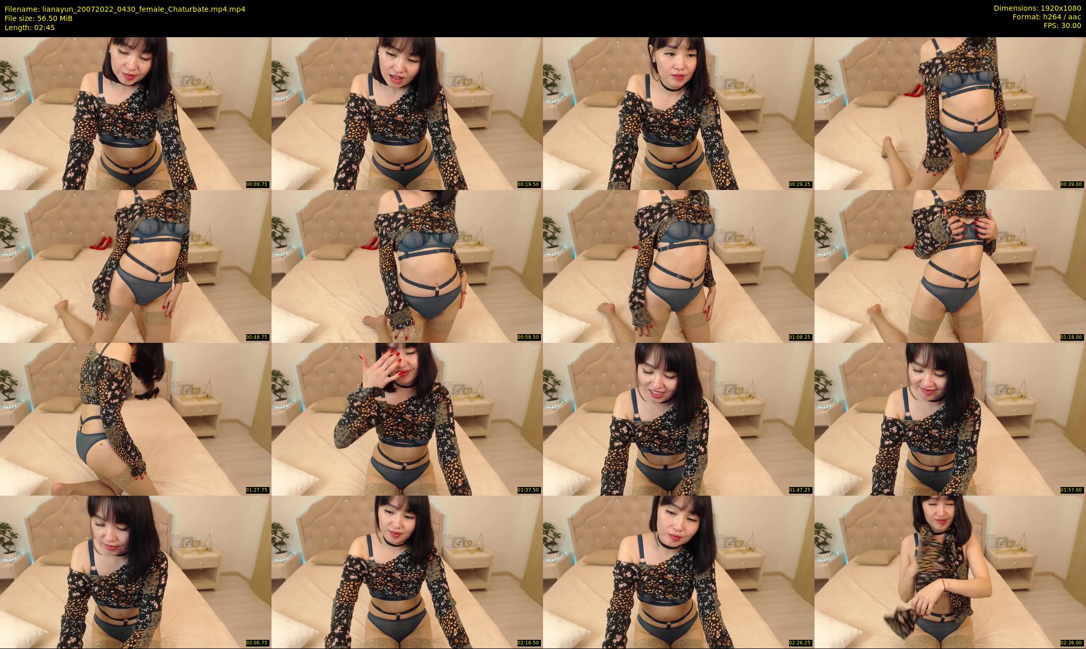 lianayun — 3 minute Chaturbate female cam show recording, 1080p, Jul 20, 2022