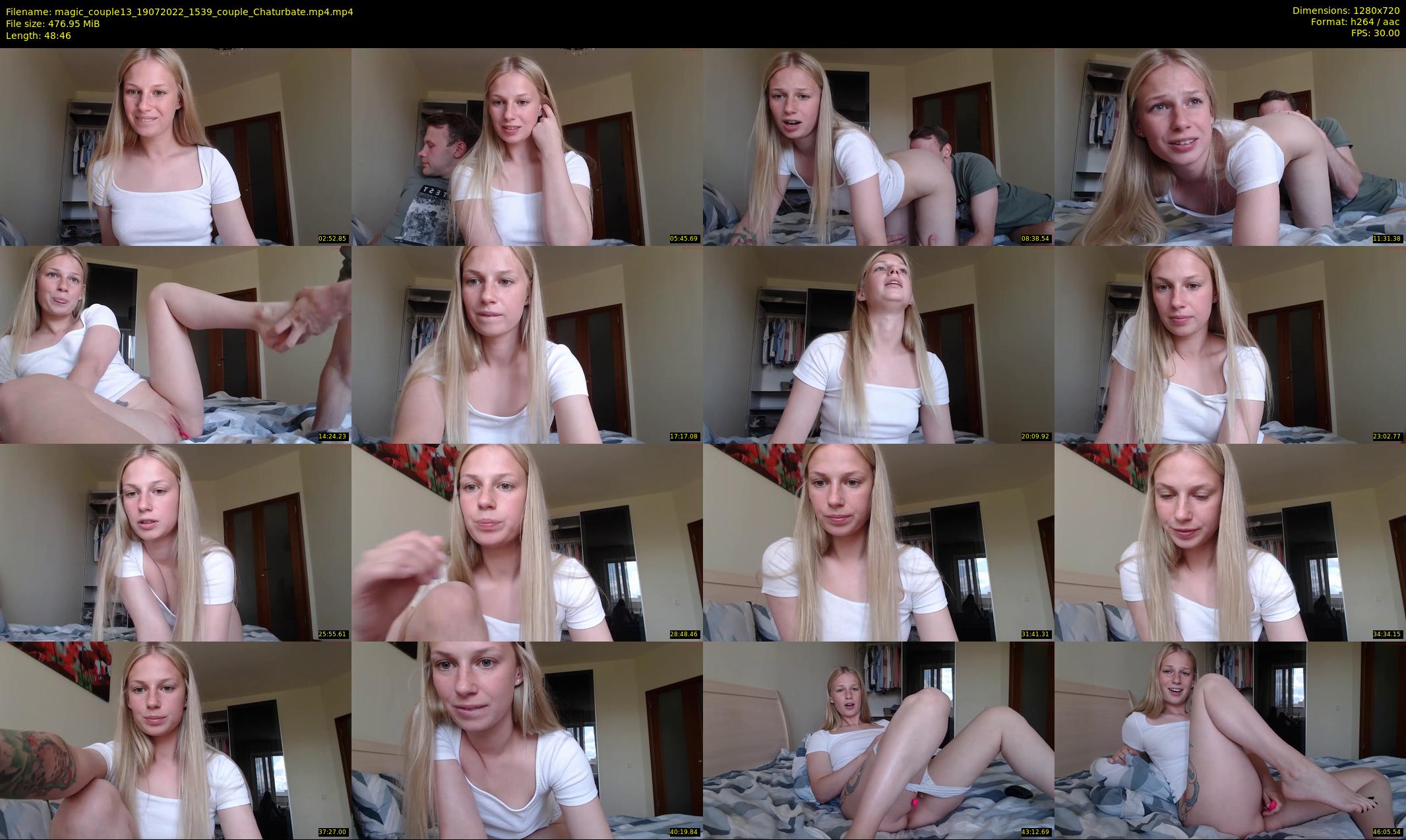 magic_couple13 — 49 minute Chaturbate couple cam show recording, 720p, Jul 19, 2022