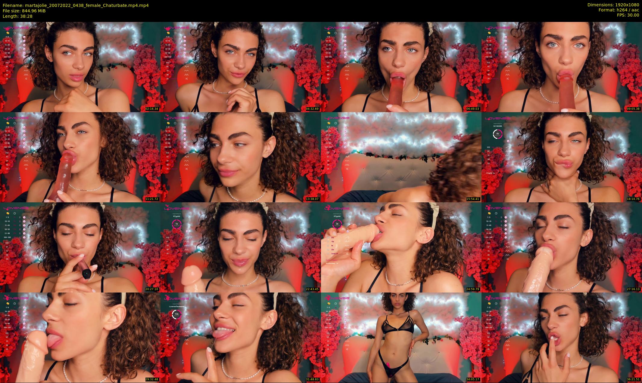 martajolie — 39 minute Chaturbate female cam show recording, 1080p, Jul 20, 2022