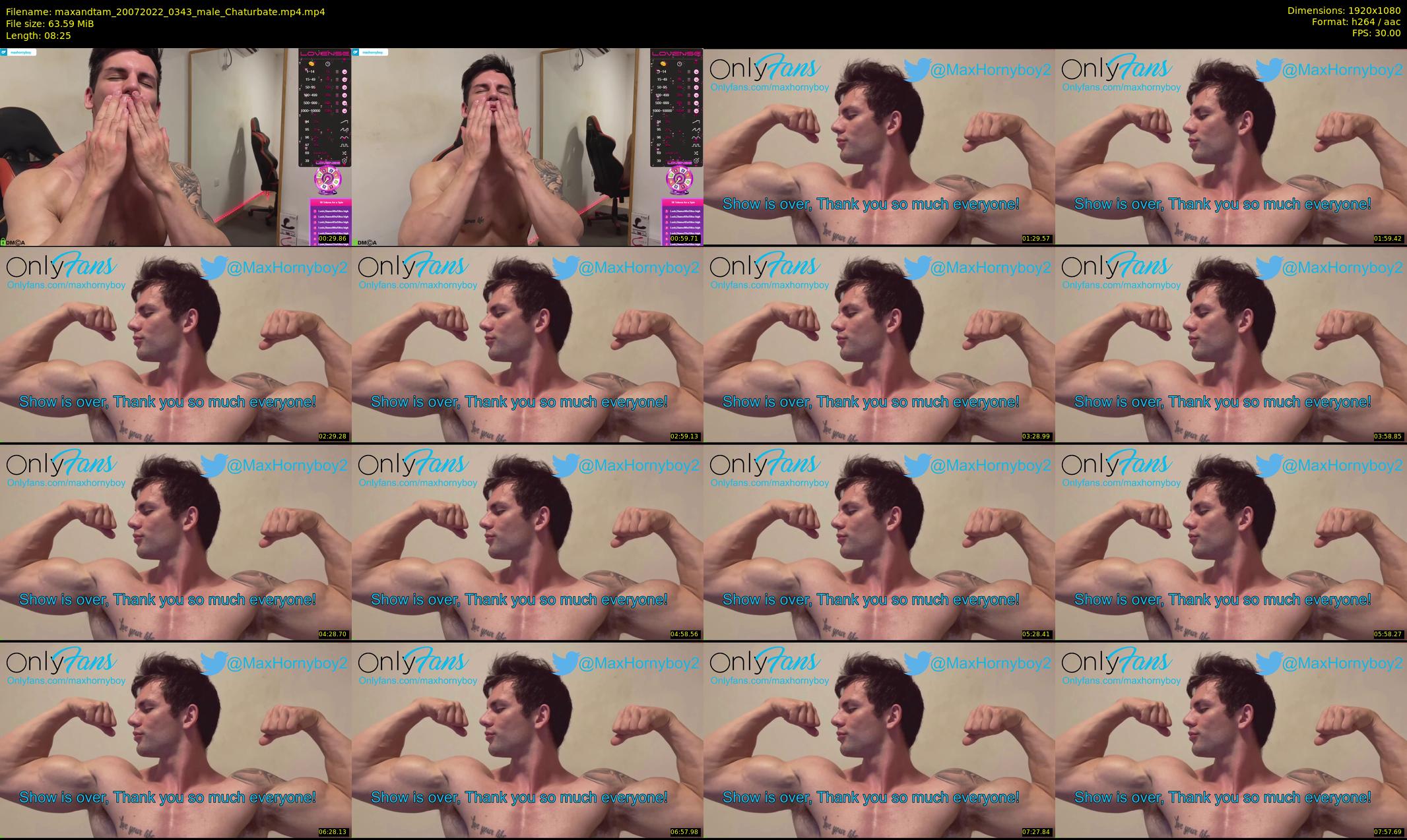 maxandtam — 9 minute Chaturbate couple cam show recording, 1080p, Jul 20, 2022
