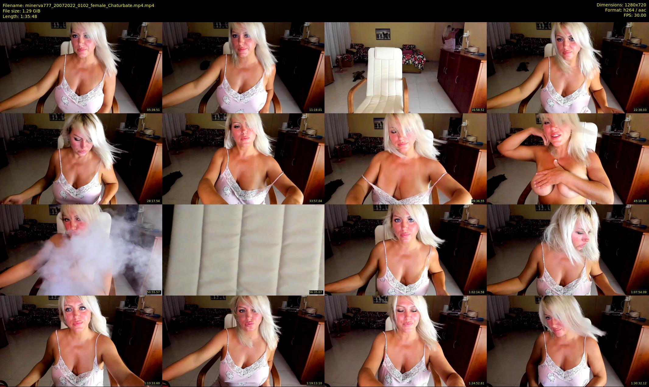 minerva777 — 96 minute Chaturbate female cam show recording, 720p, Jul 20, 2022