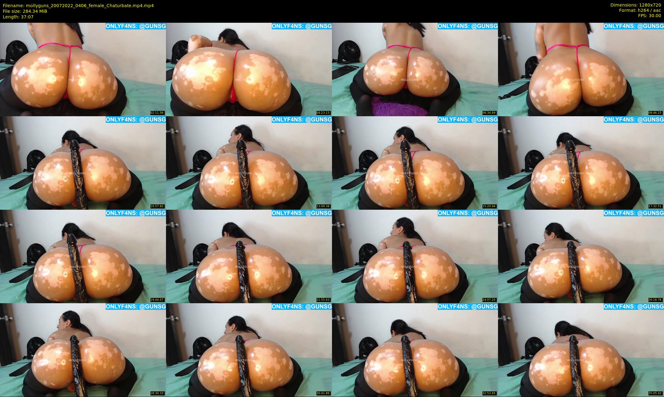 mollyguns — 38 minute Chaturbate female cam show recording, 720p, Jul 20, 2022