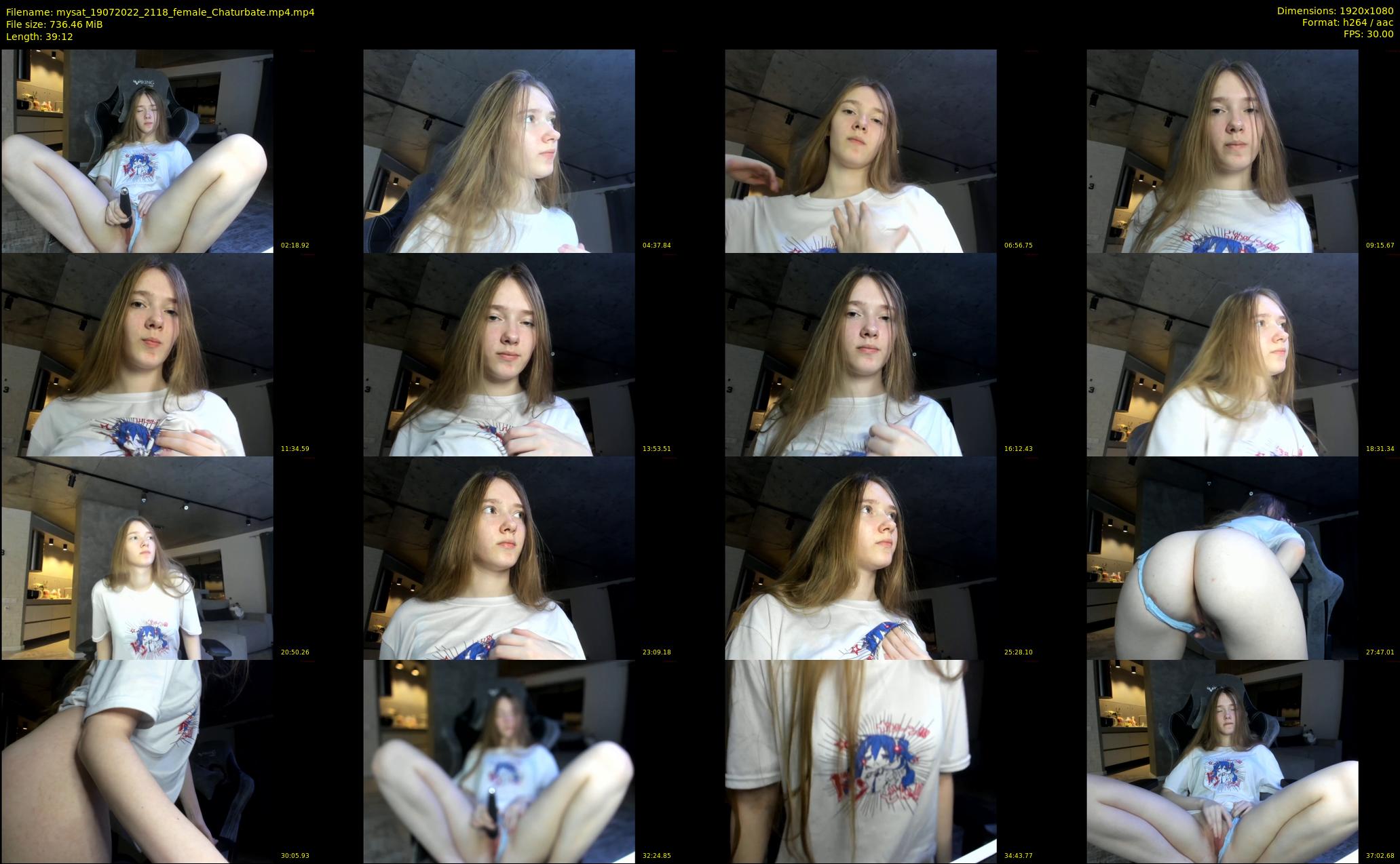 mysat — 40 minute Chaturbate female cam show recording, 1080p, Jul 19, 2022