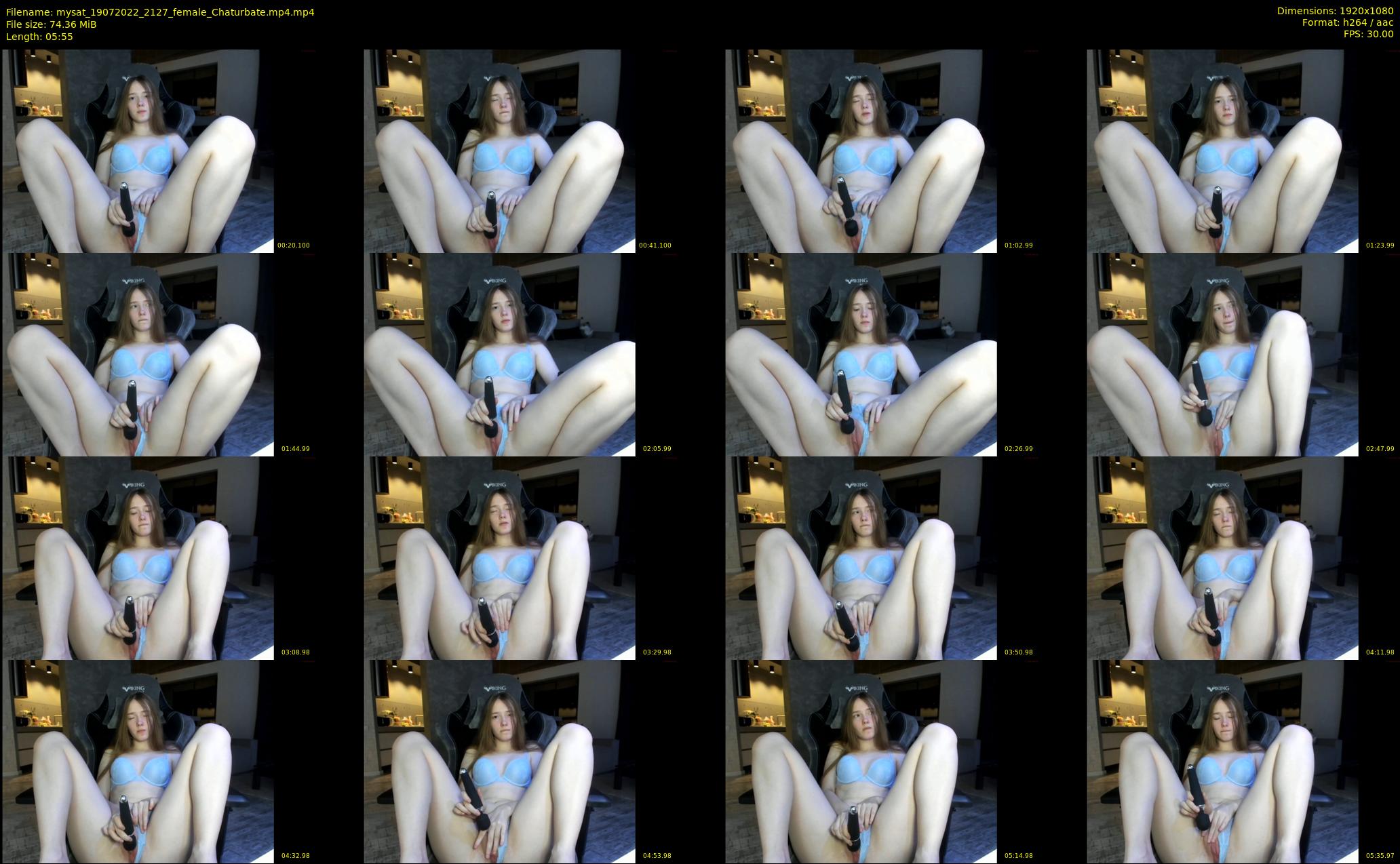 mysat — 6 minute Chaturbate female cam show recording, 1080p, Jul 19, 2022