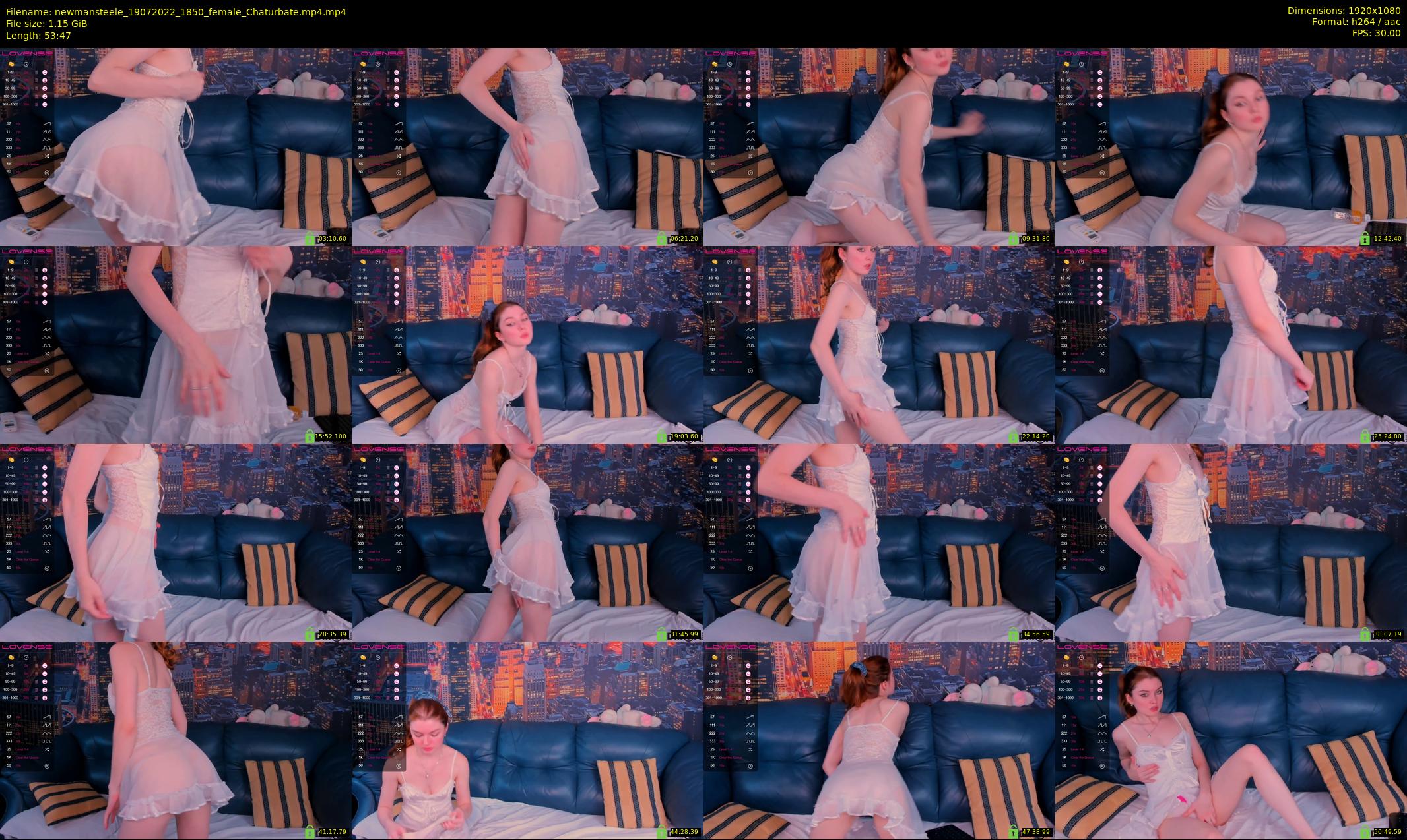 newmansteele — 54 minute Chaturbate couple cam show recording, 1080p, Jul 19, 2022