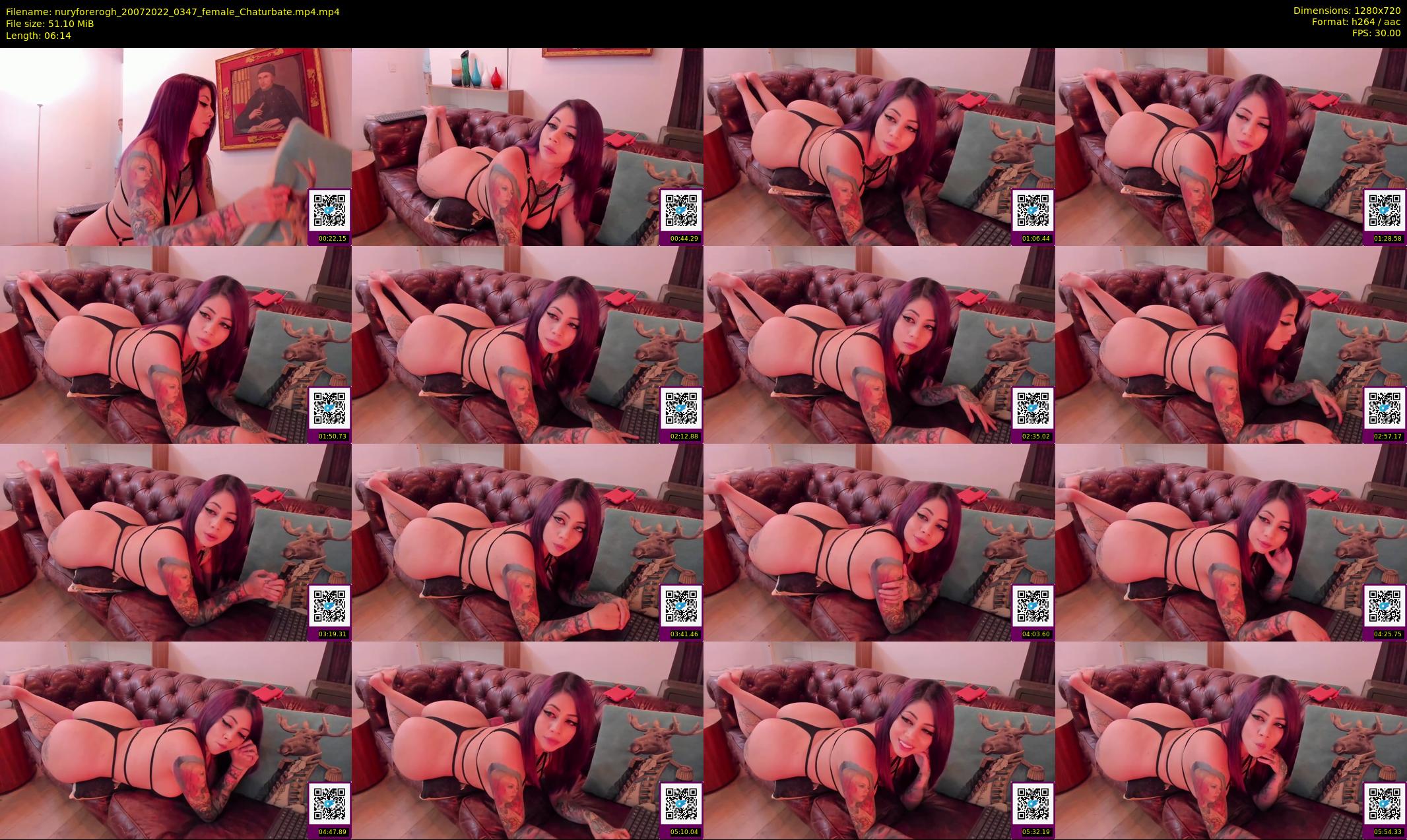 nuryforerogh — 7 minute Chaturbate female cam show recording, 720p, Jul 20, 2022