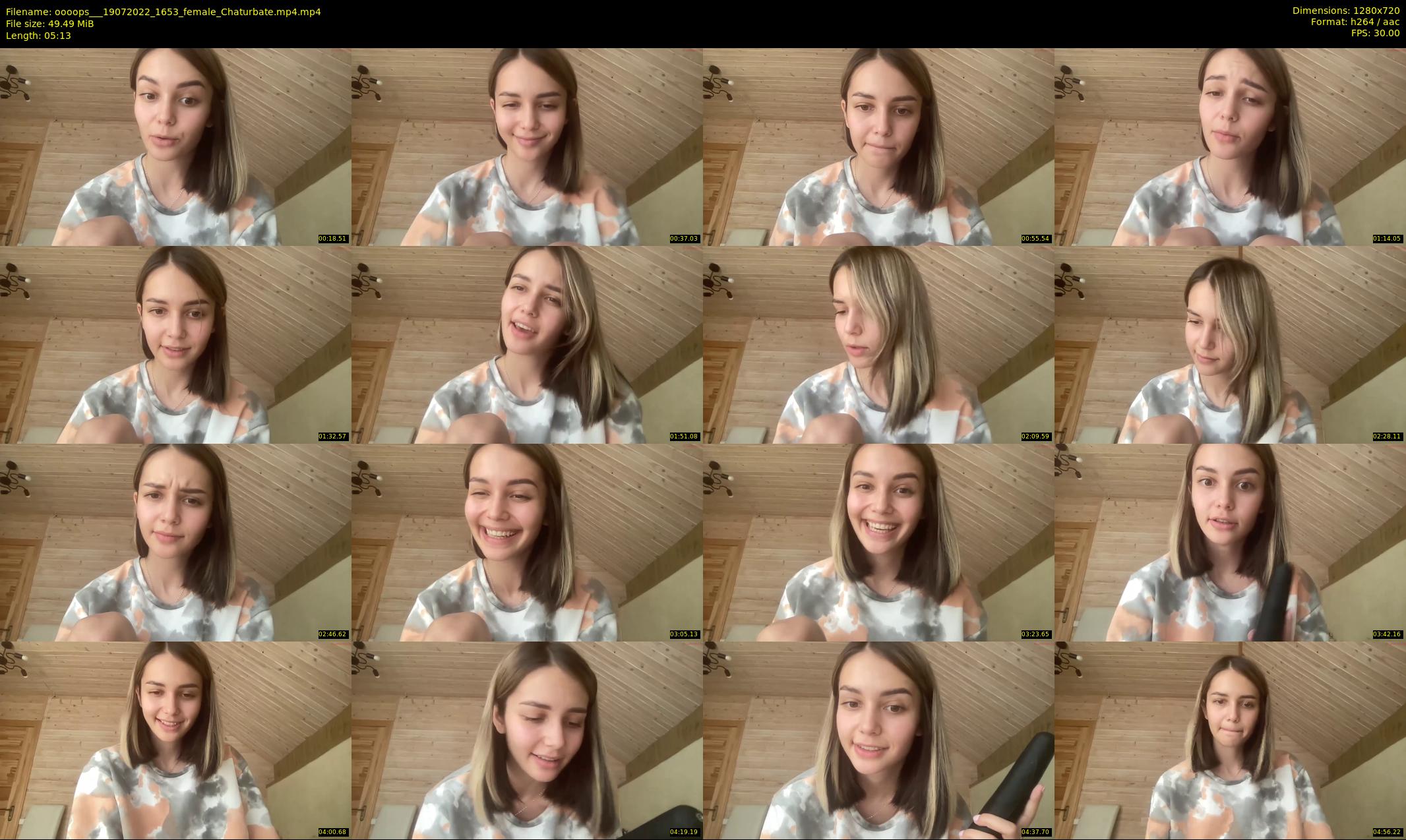 oooops__ — 6 minute Chaturbate female cam show recording, 720p, Jul 19, 2022