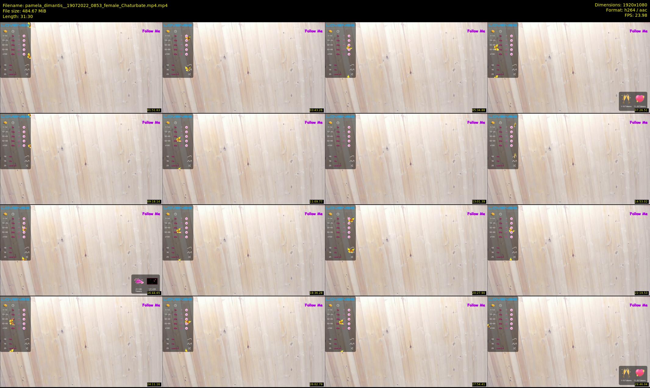 pamela_dimantis_ — 32 minute Chaturbate female cam show recording, 1080p, Jul 19, 2022