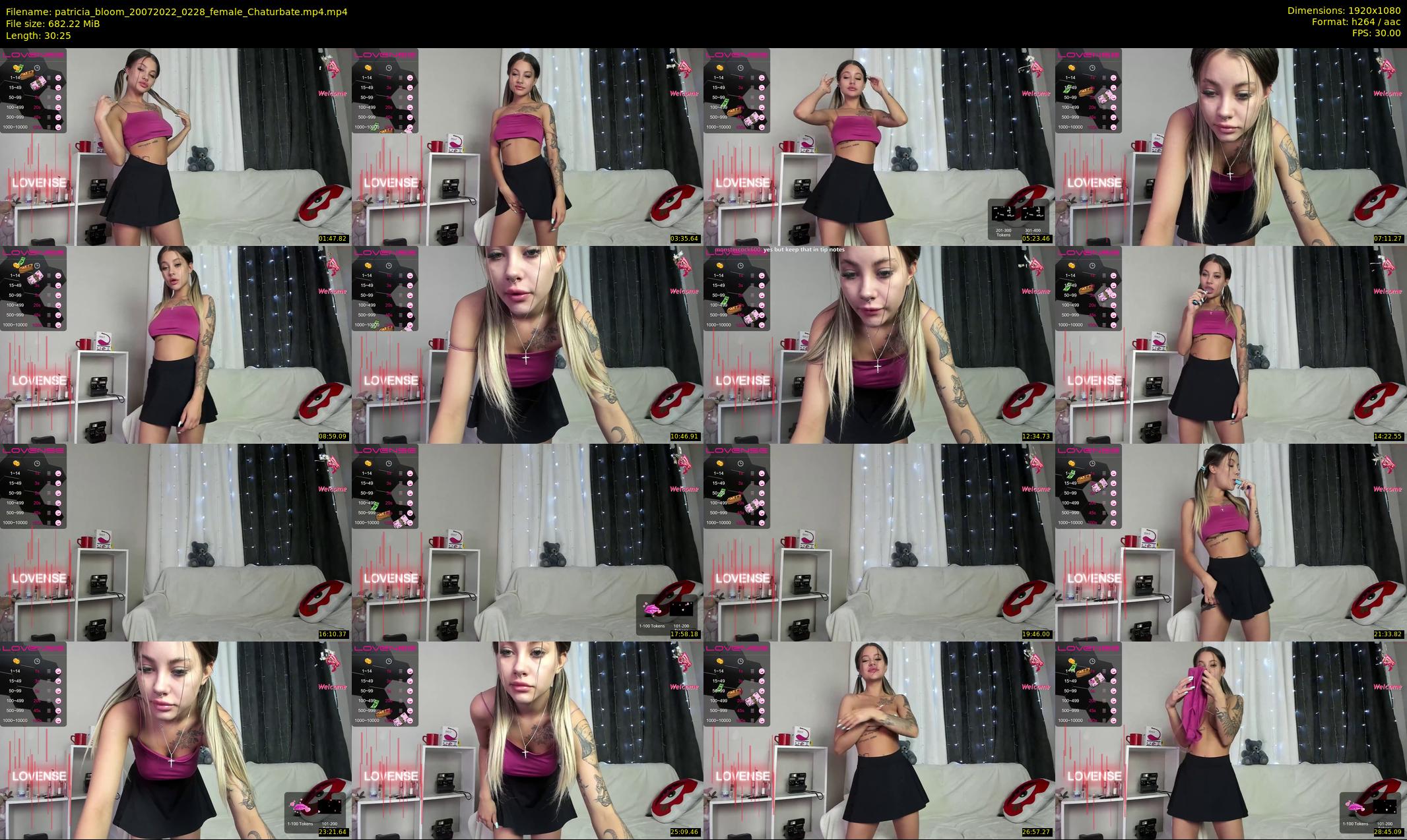 patricia_bloom — 31 minute Chaturbate female cam show recording, 1080p, Jul 20, 2022