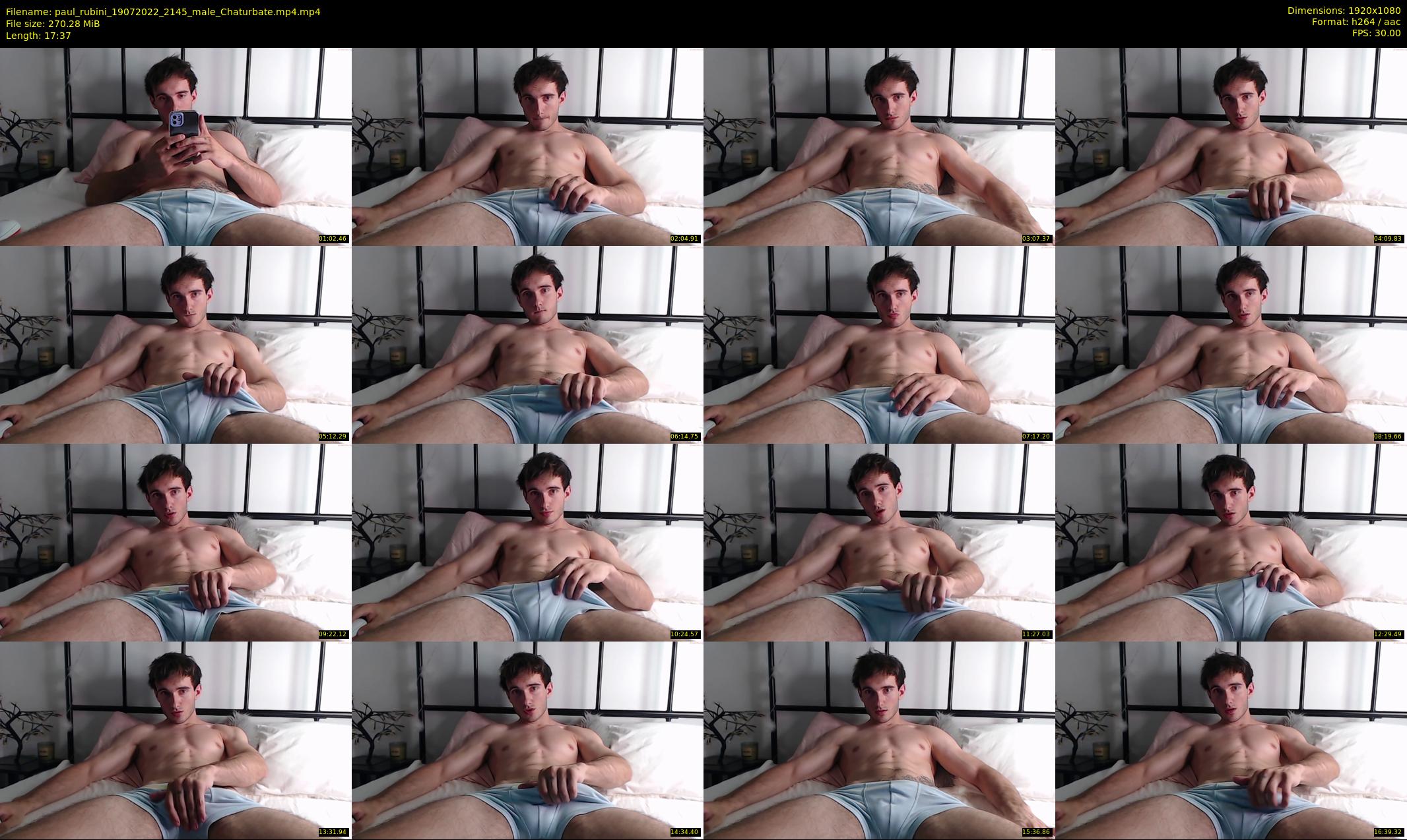 paul_rubini — 18 minute Chaturbate male cam show recording, 1080p, Jul 19, 2022