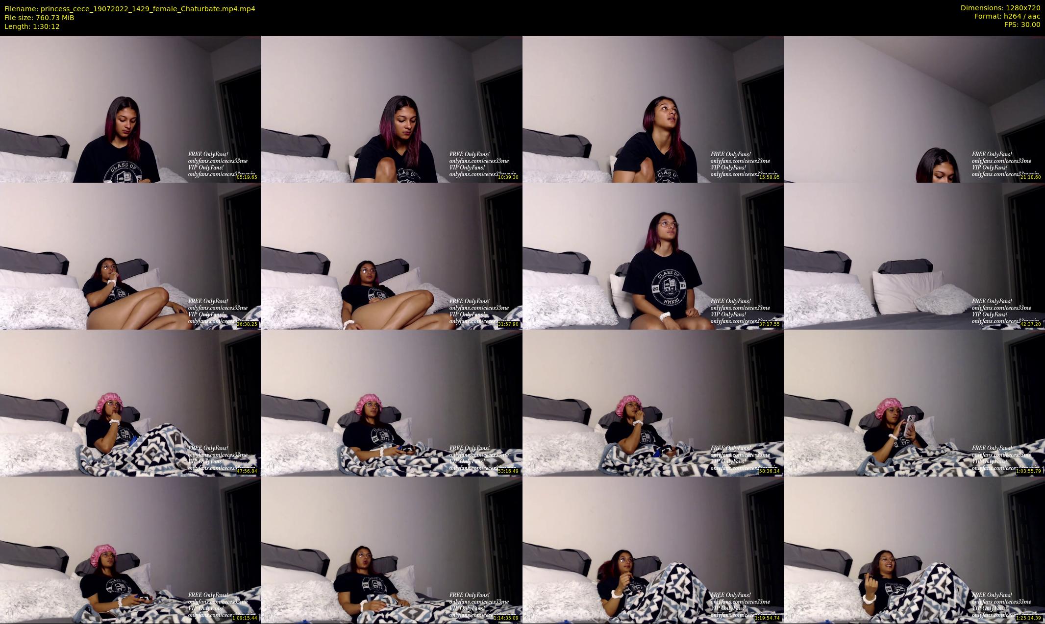 princess_cece — 91 minute Chaturbate female cam show recording, 720p, Jul 19, 2022