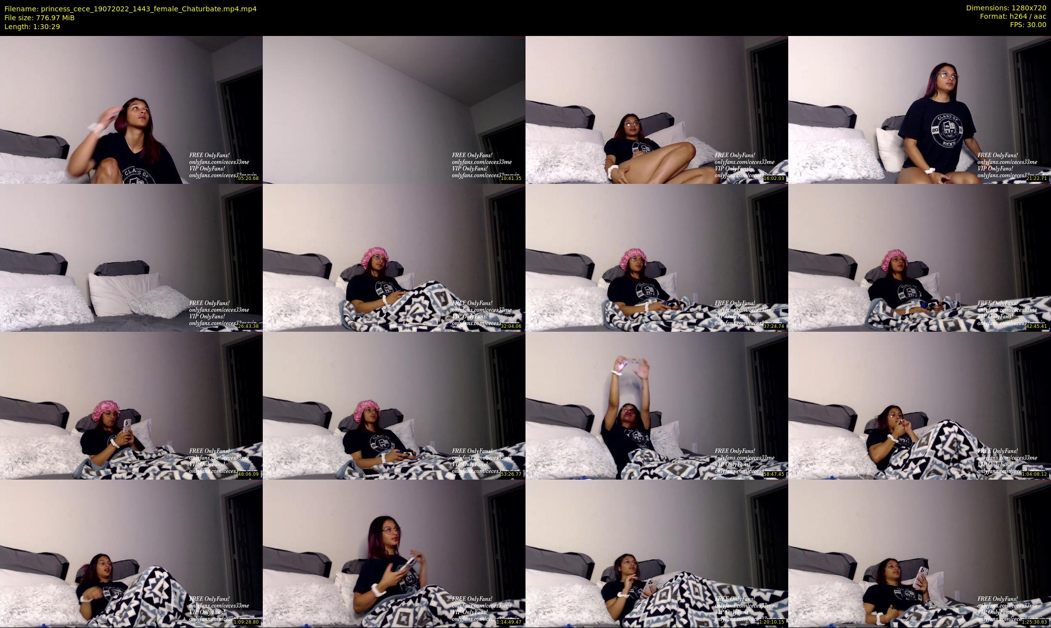 princess_cece — 91 minute Chaturbate female cam show recording, 720p, Jul 19, 2022