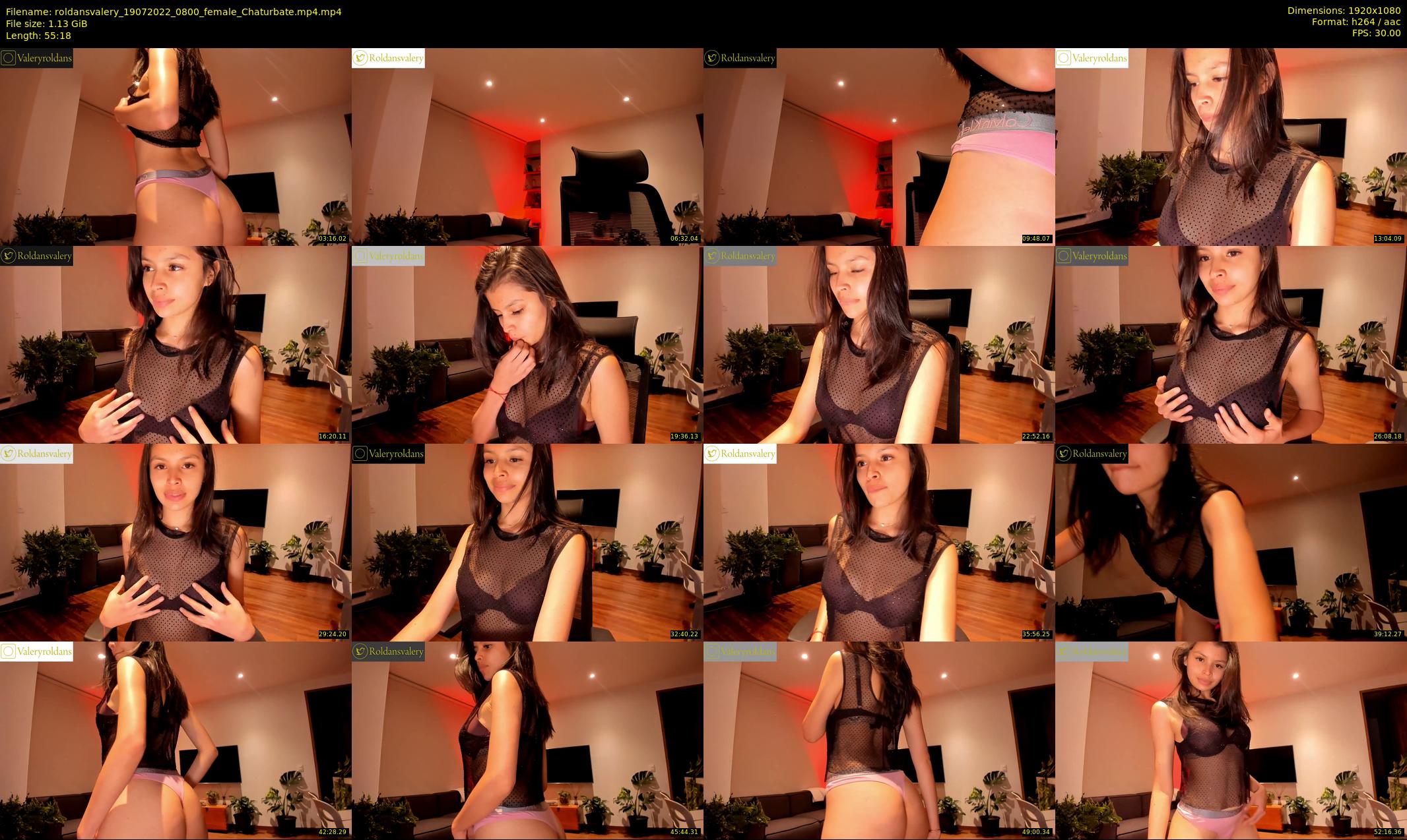 roldansvalery — 56 minute Chaturbate female cam show recording, 1080p, Jul 19, 2022